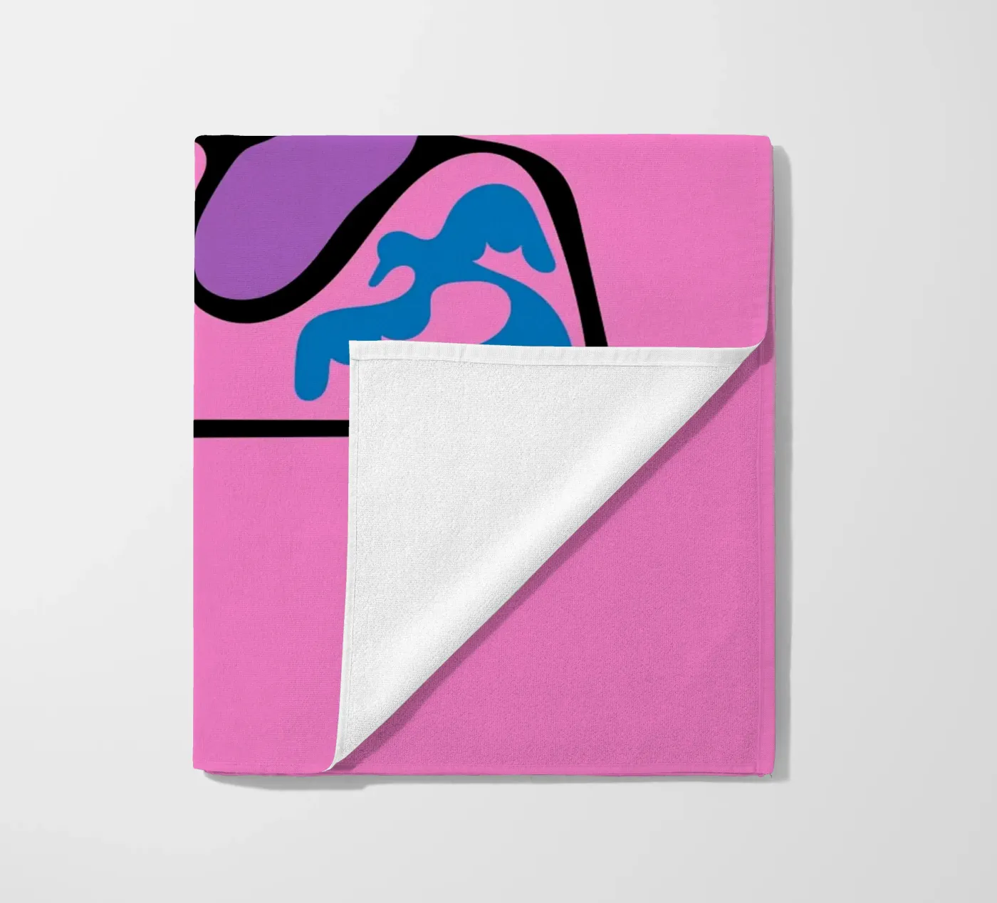 Cloudy Strandtuch von Portraits