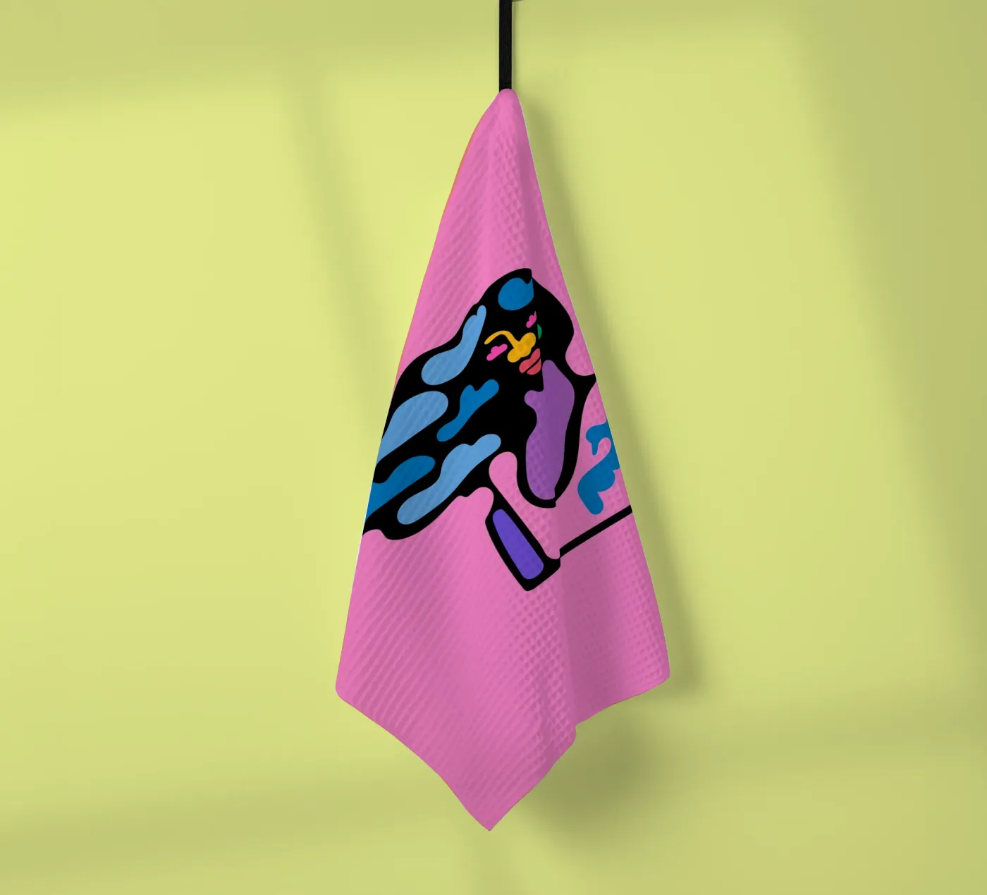 Cloudy tea towel by Portraits