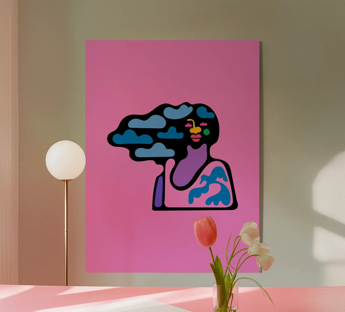 Cloudy plexiglas de Portraits