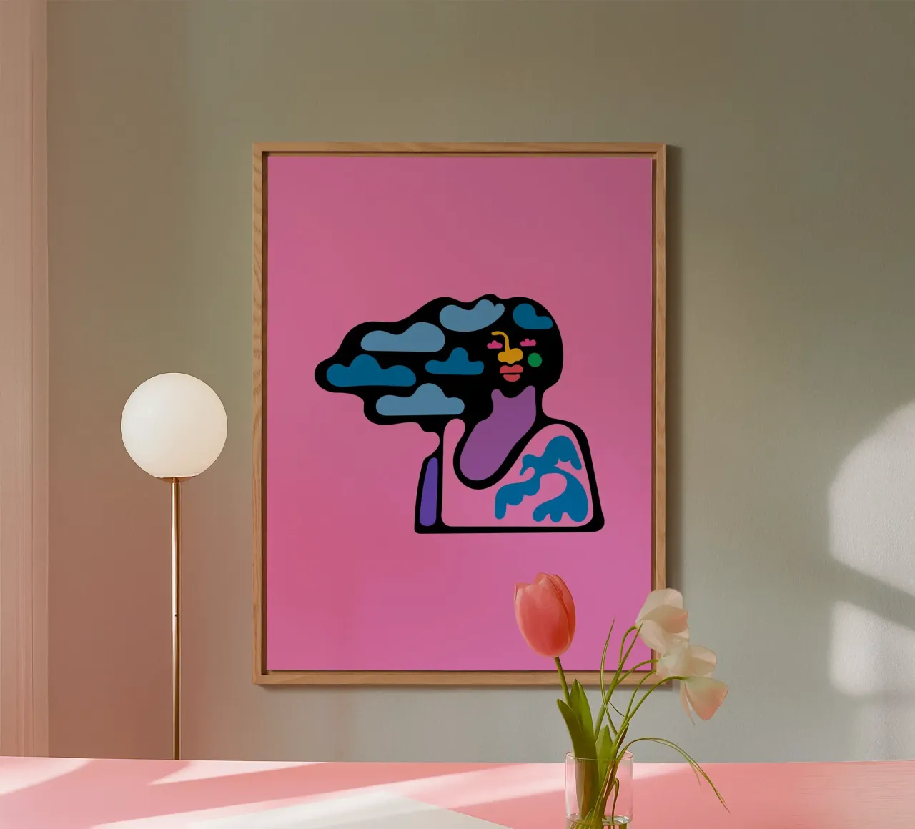 Cloudy forex plate by Portraits