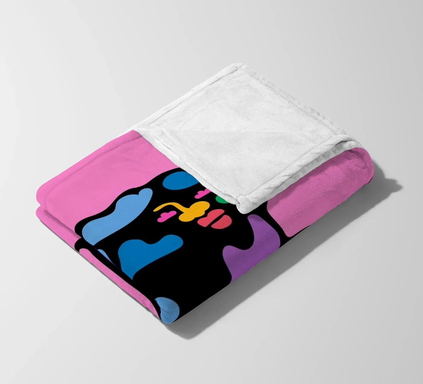 Bewolkt fleecedeken van Portraits