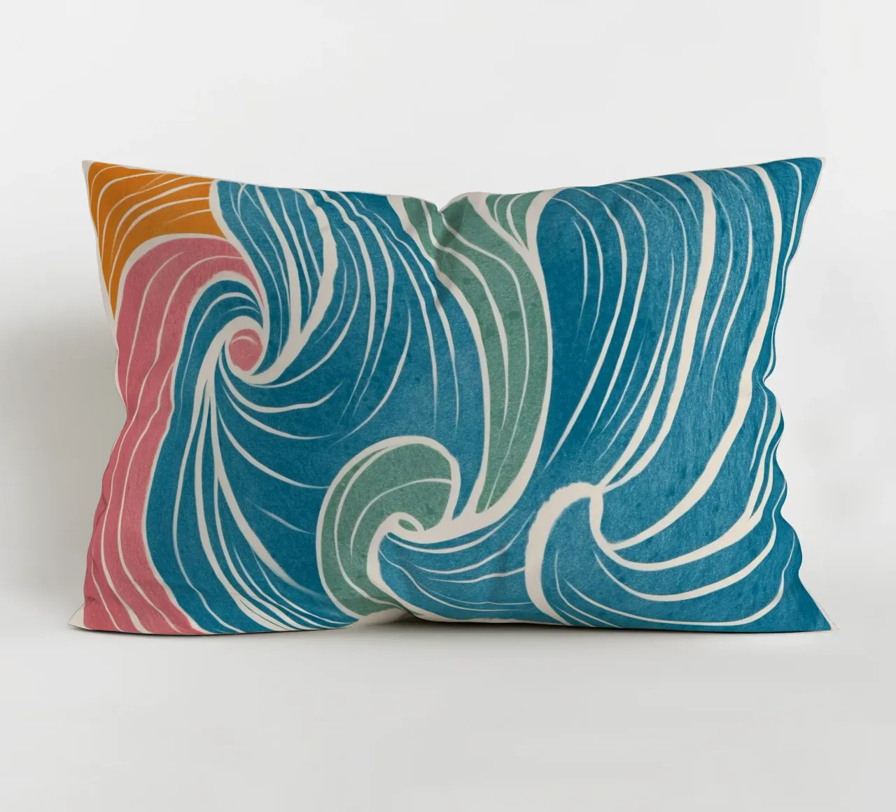 The Shape of the Sea cuscino da Clara August