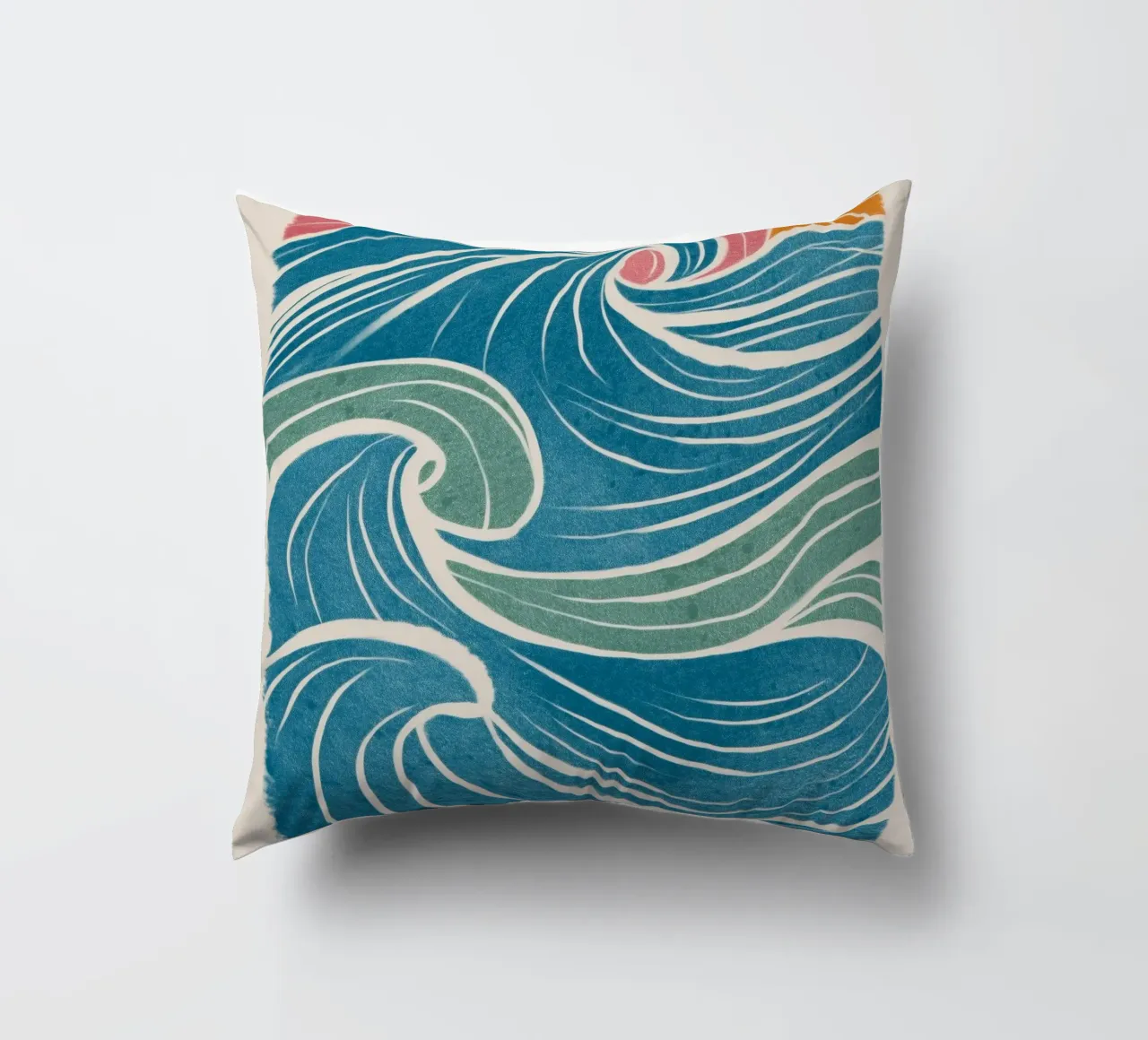 The Shape of the Sea cuscino da Clara August
