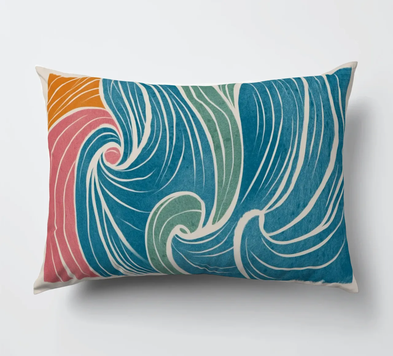 The Shape of the Sea cuscino da Clara August