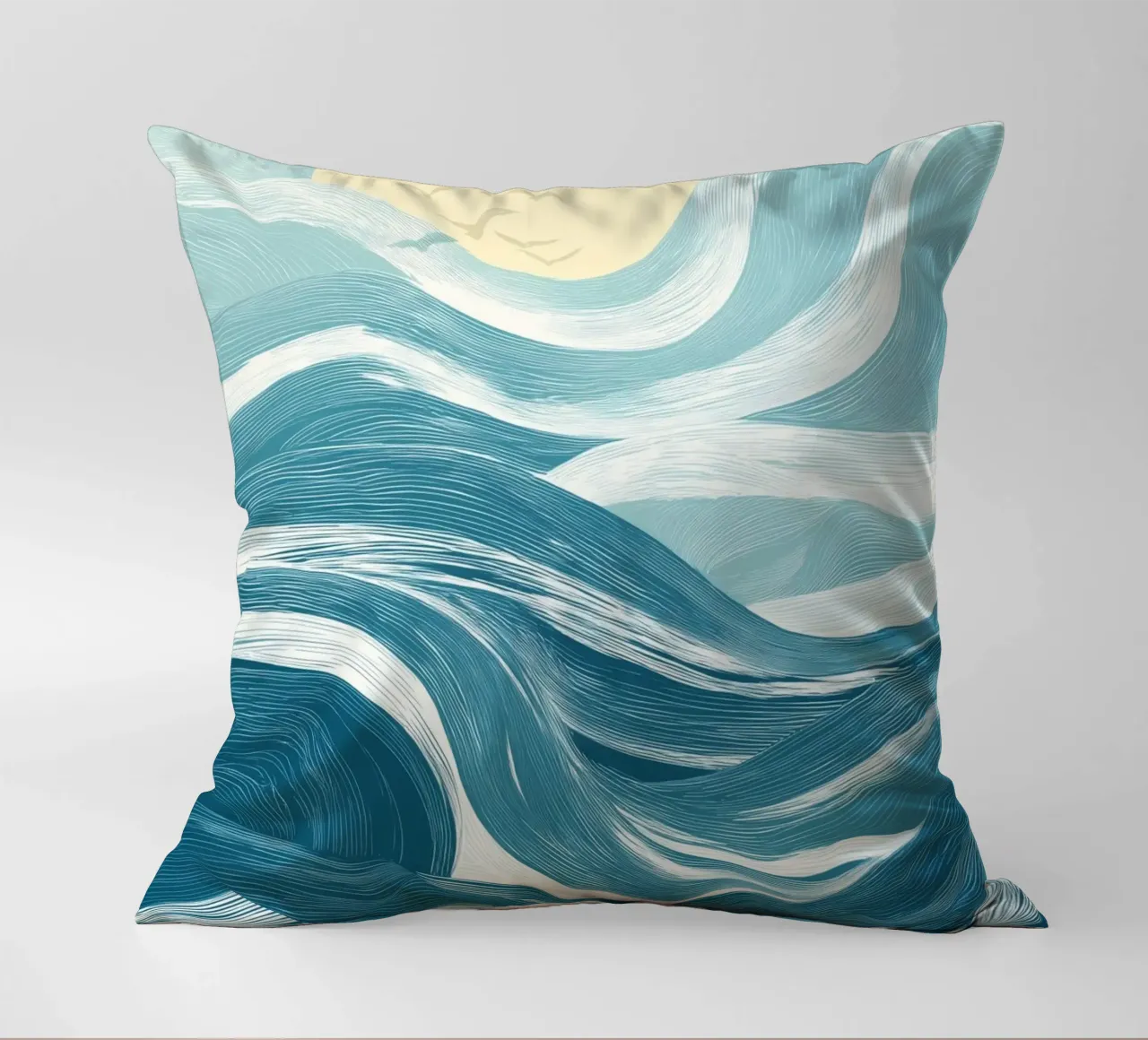 Carried by the Sea decorative cushion by Clara August