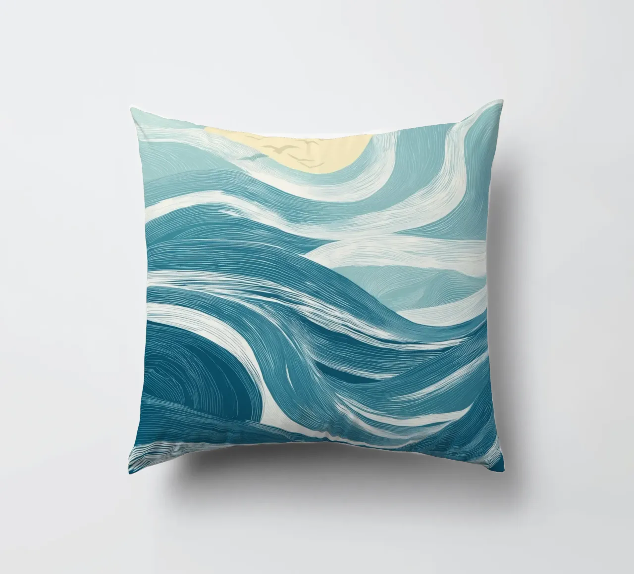 Carried by the Sea decorative cushion by Clara August
