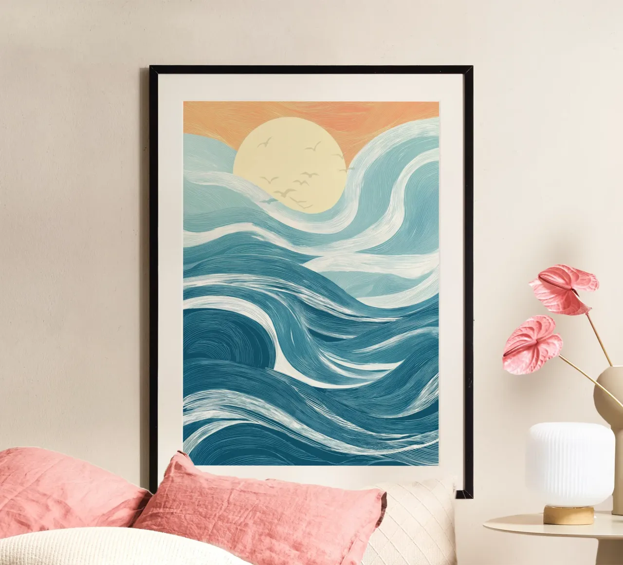 Carried by the Sea hahnemühle by Clara August