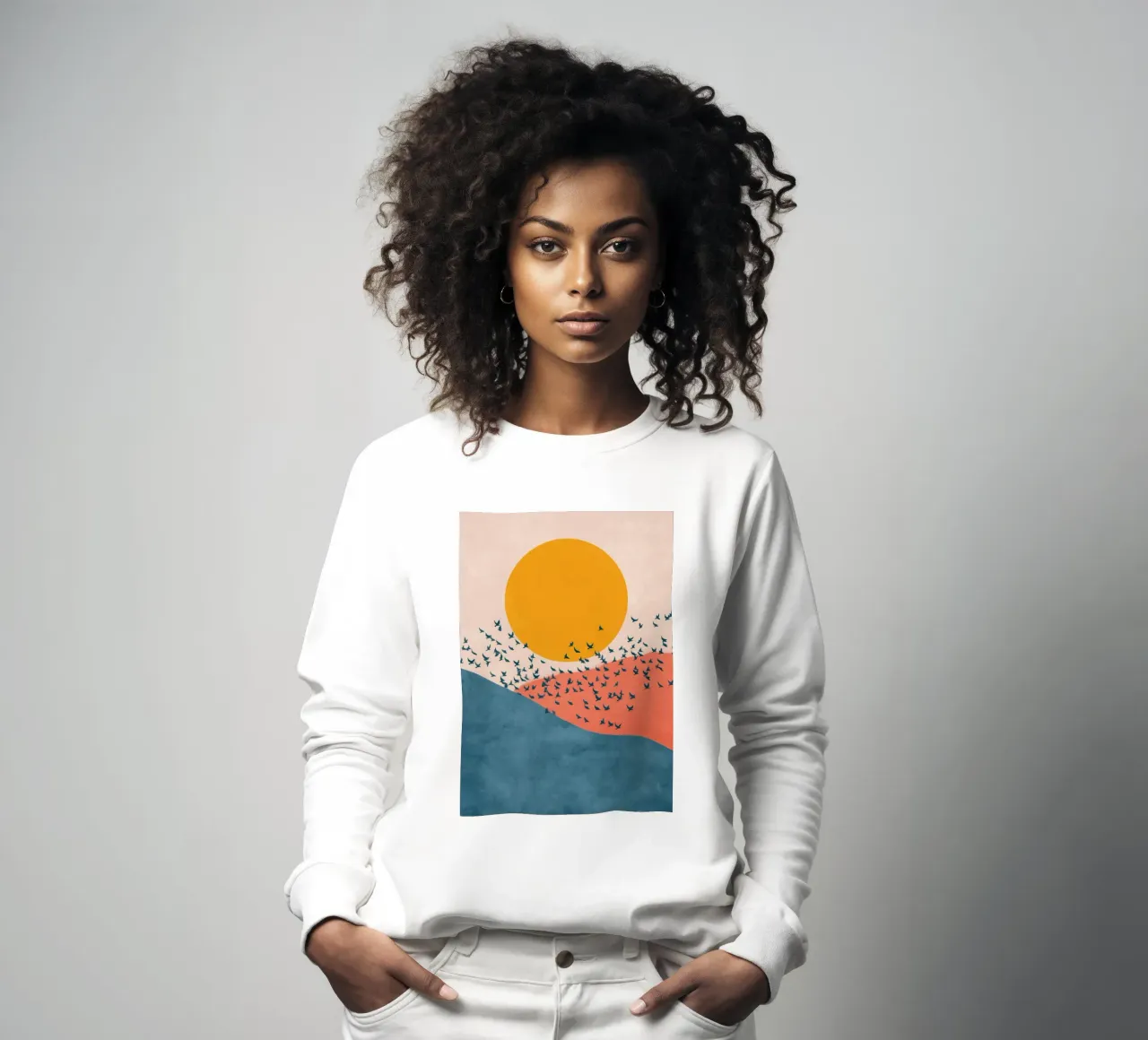 Golden Hours, Soft Departures felpa da Clara August