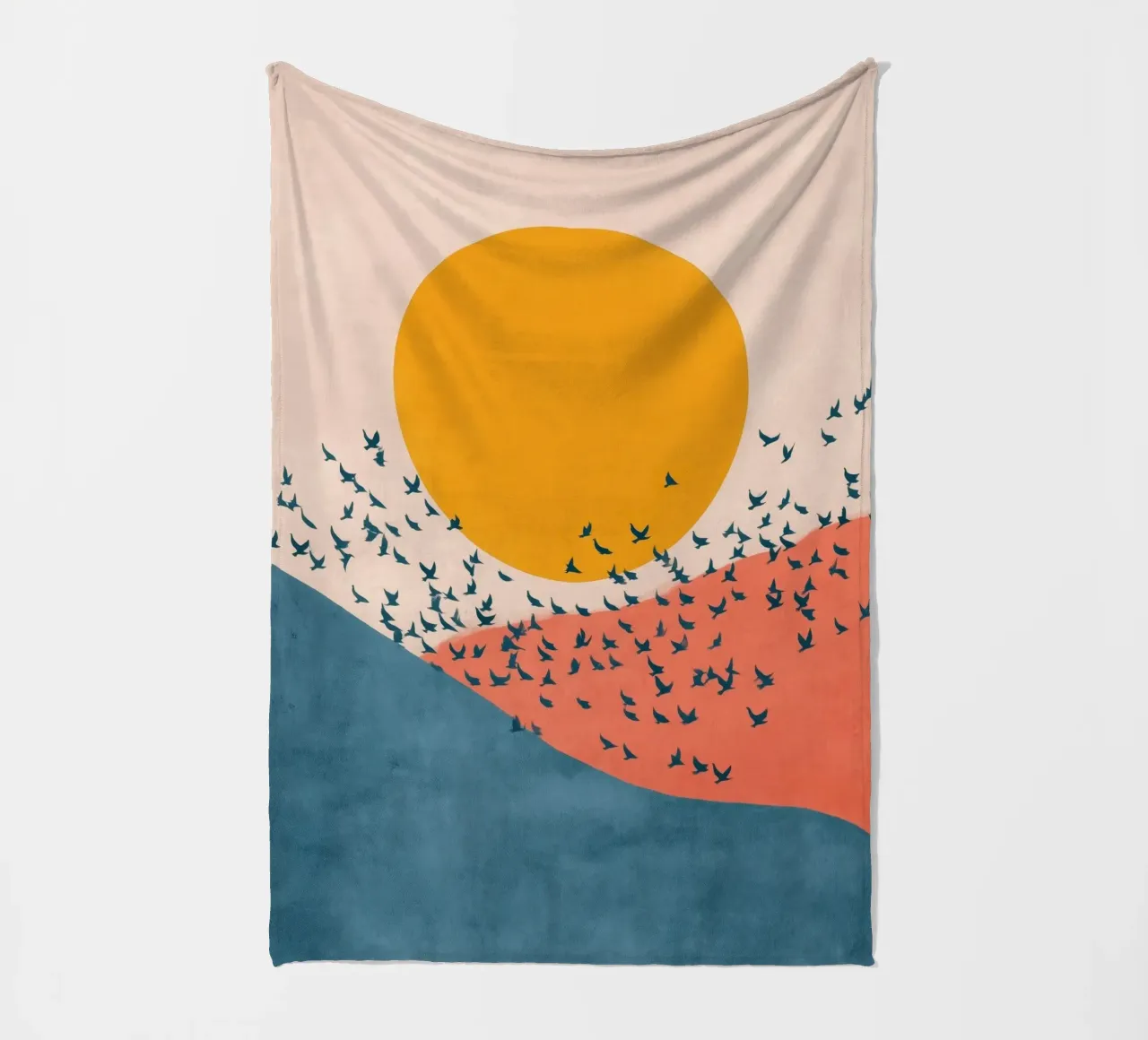 Golden Hours, Soft Departures coperta in pile da Clara August