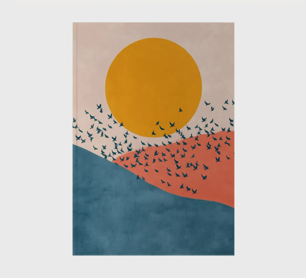 Golden Hours, Soft Departures notebook by Clara August