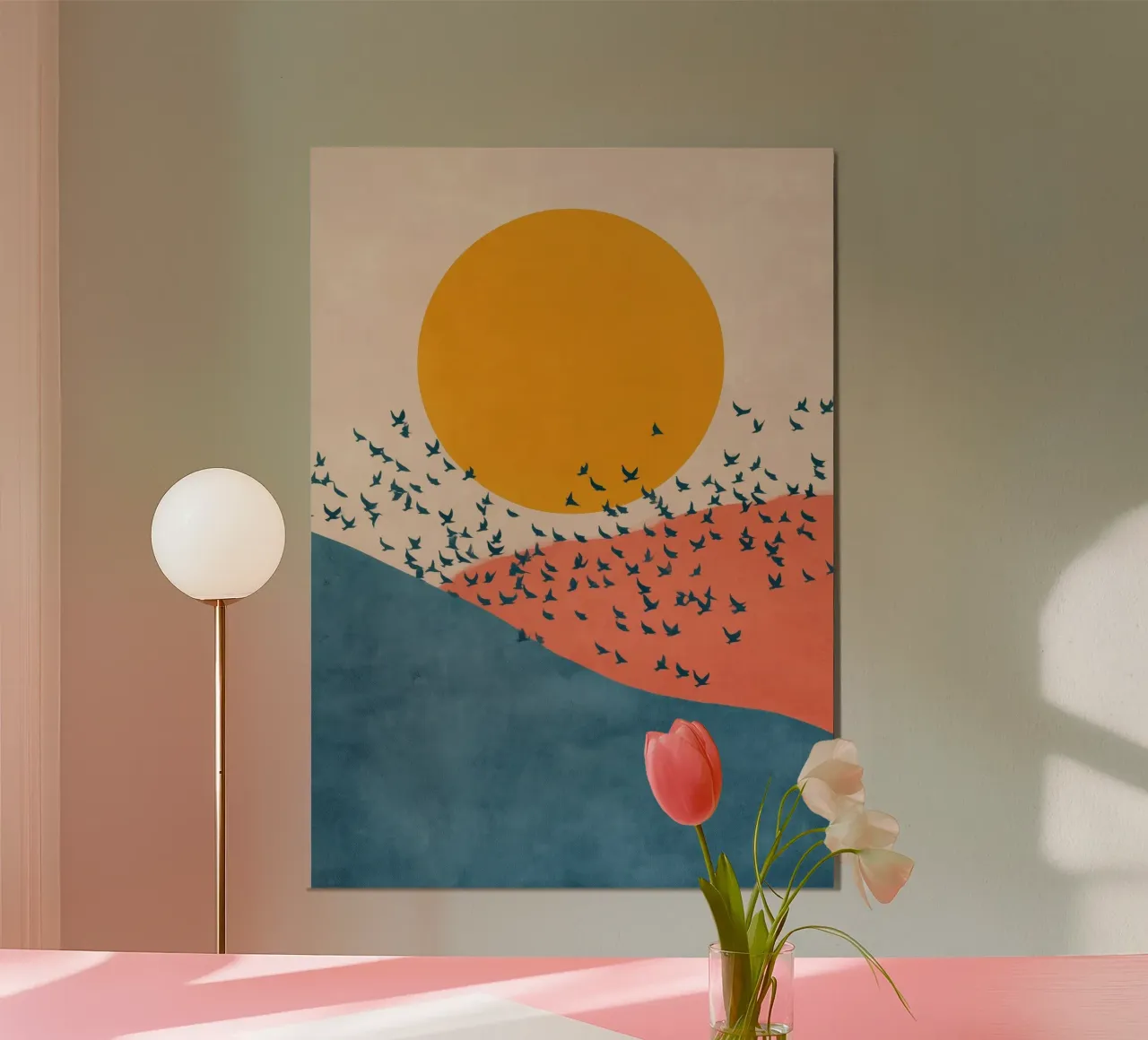 Golden Hours, Soft Departures poster da Clara August