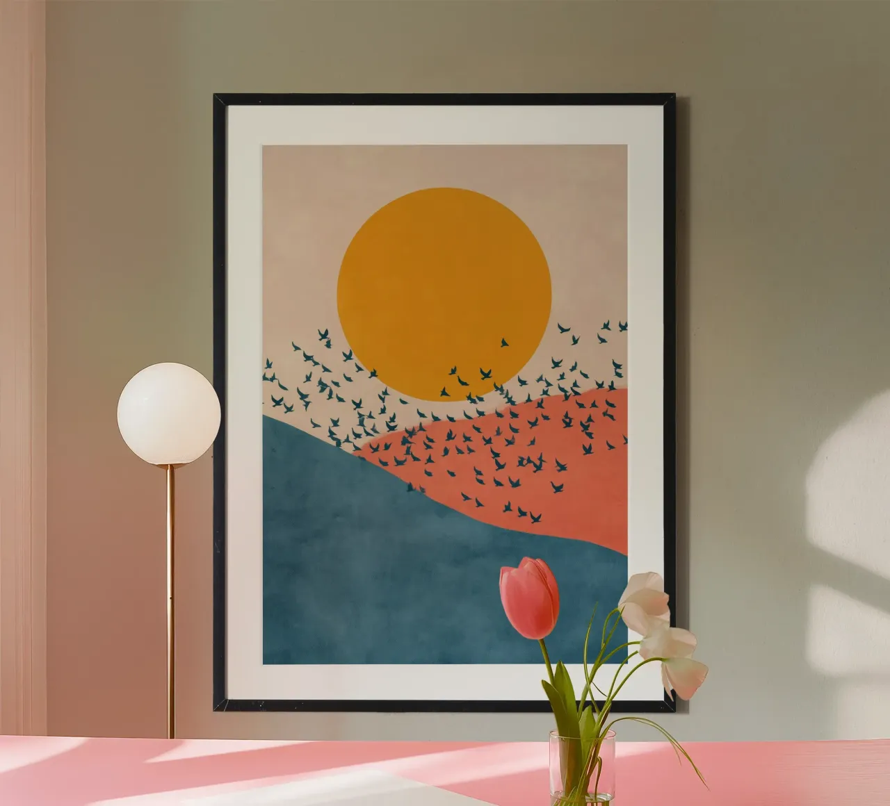 Golden Hours, Soft Departures poster da Clara August