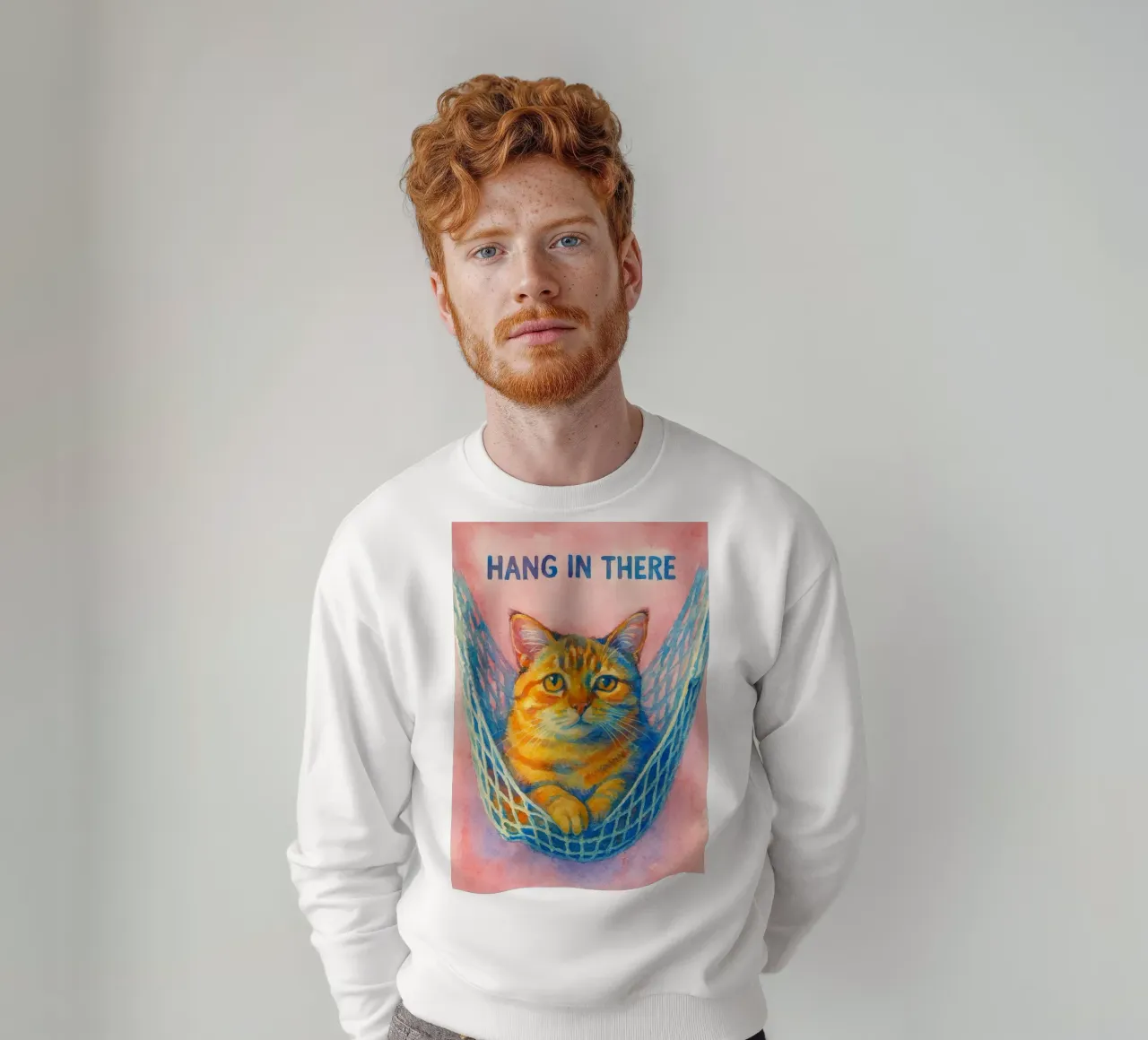 resistere alla pittura dei gatti felpa da Goldend