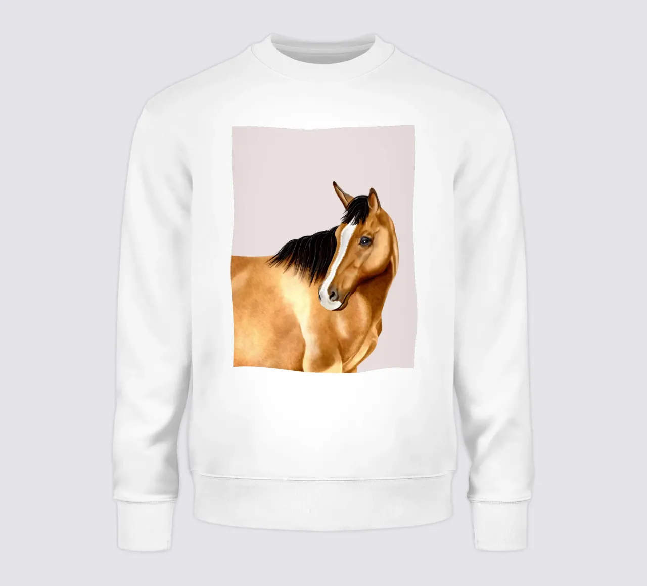 Hannoveraner Portrait sweatshirt by Moonlit Illustrations