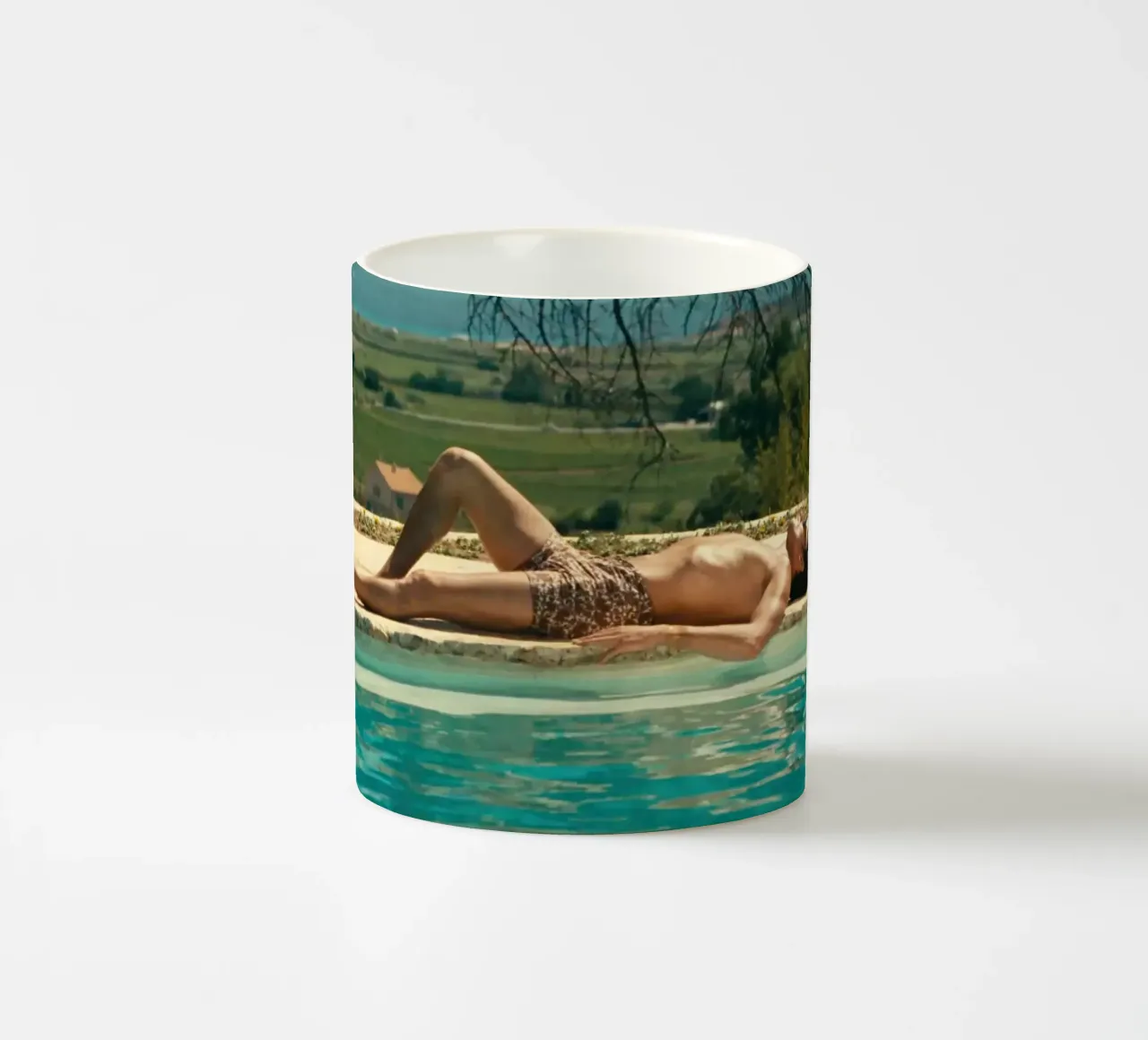 La Piscine Tutti in piscina tazza in ceramica da Queenshop