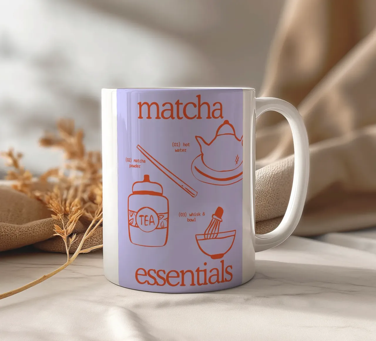 Matcha Time tazza in ceramica da Dreamer10