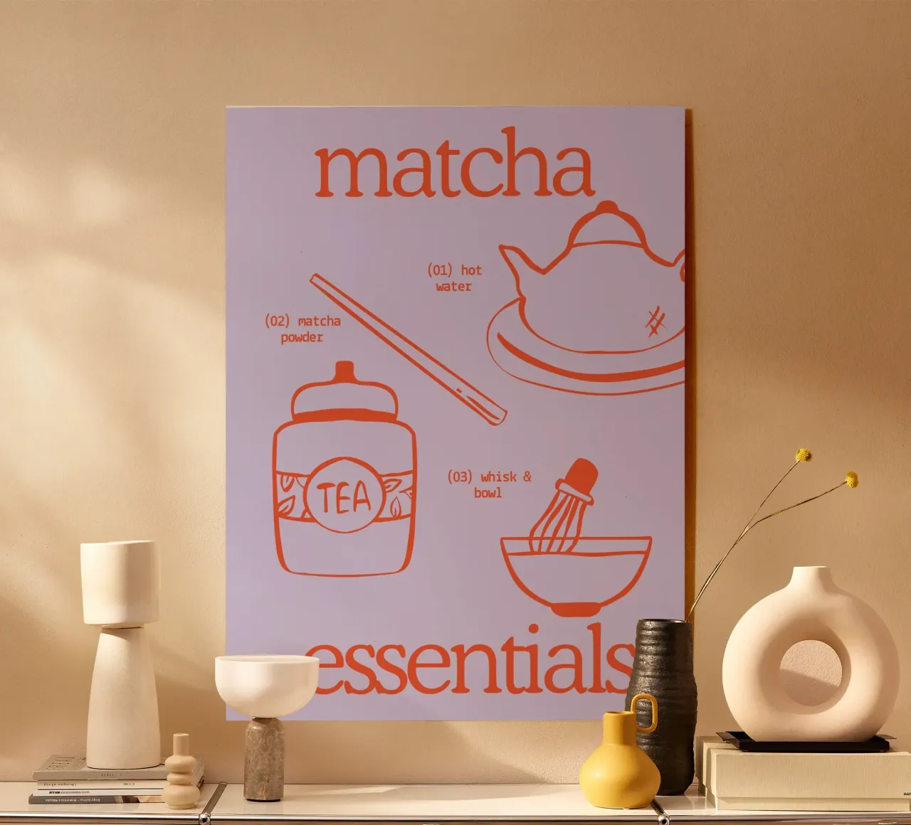 Matcha Time acryl van Dreamer10