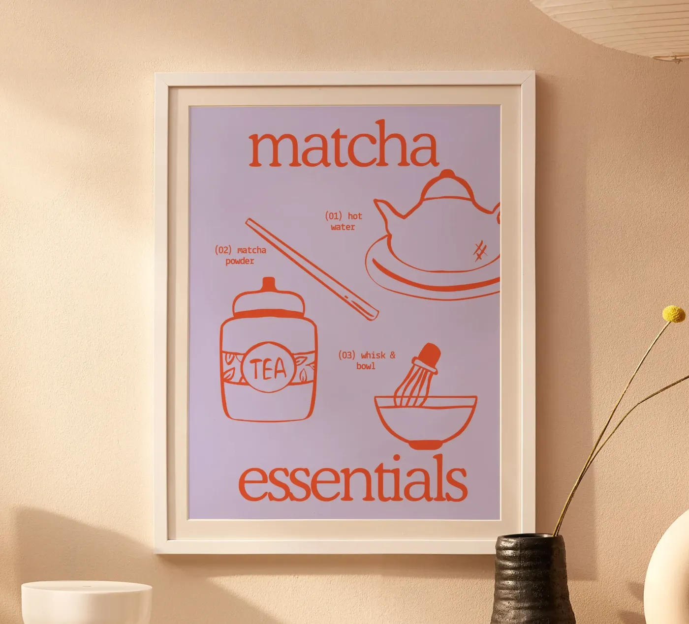 Matcha Time poster van Dreamer10