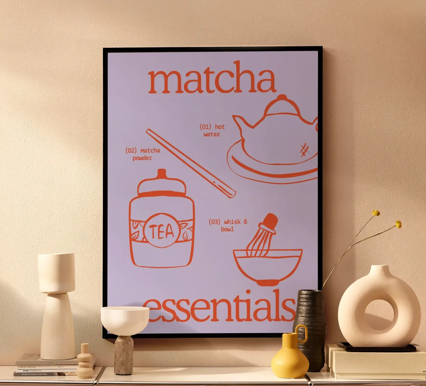 Matcha Time poster van Dreamer10