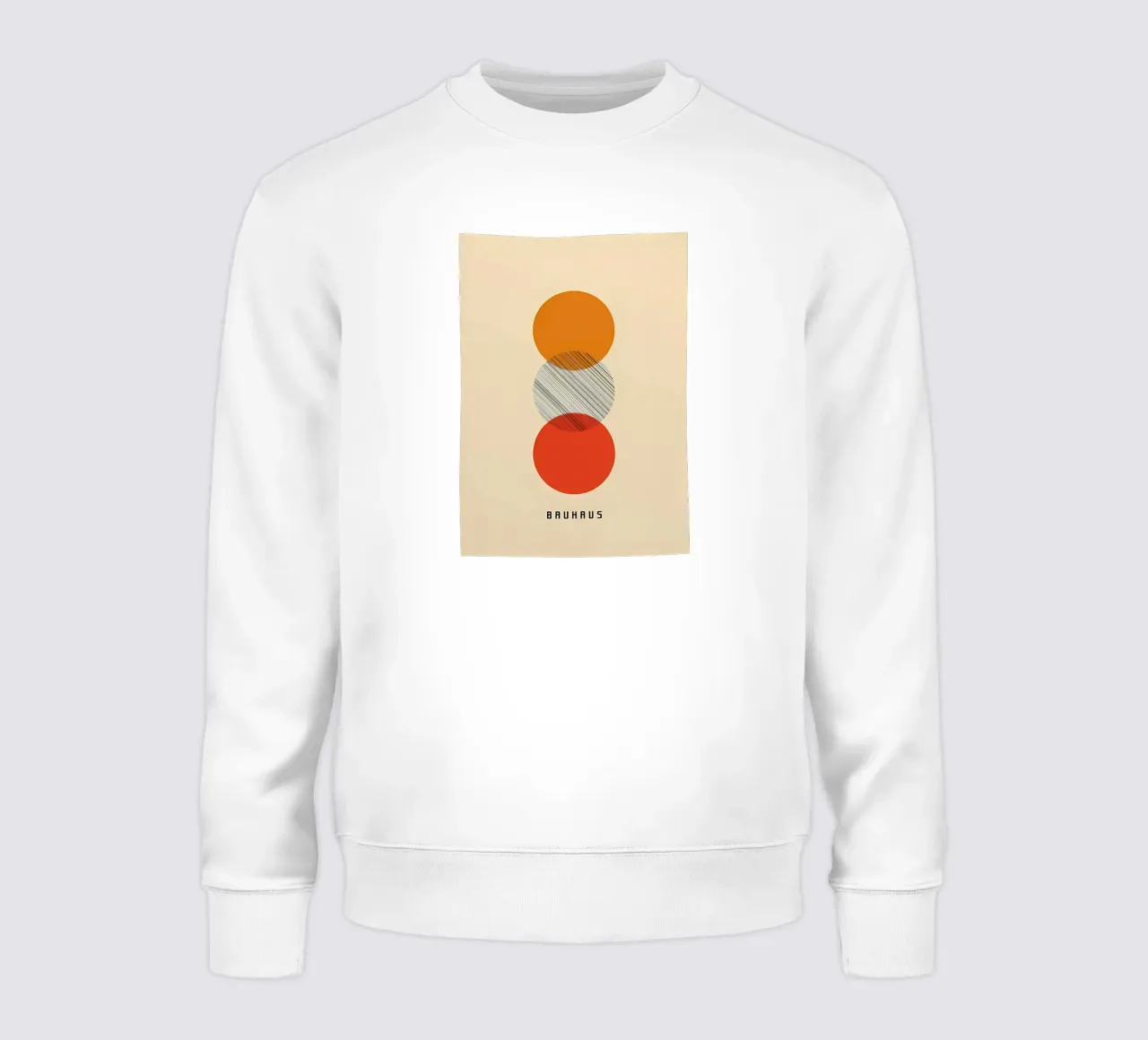 Cerchi colorati Bauhaus felpa da Sigurd