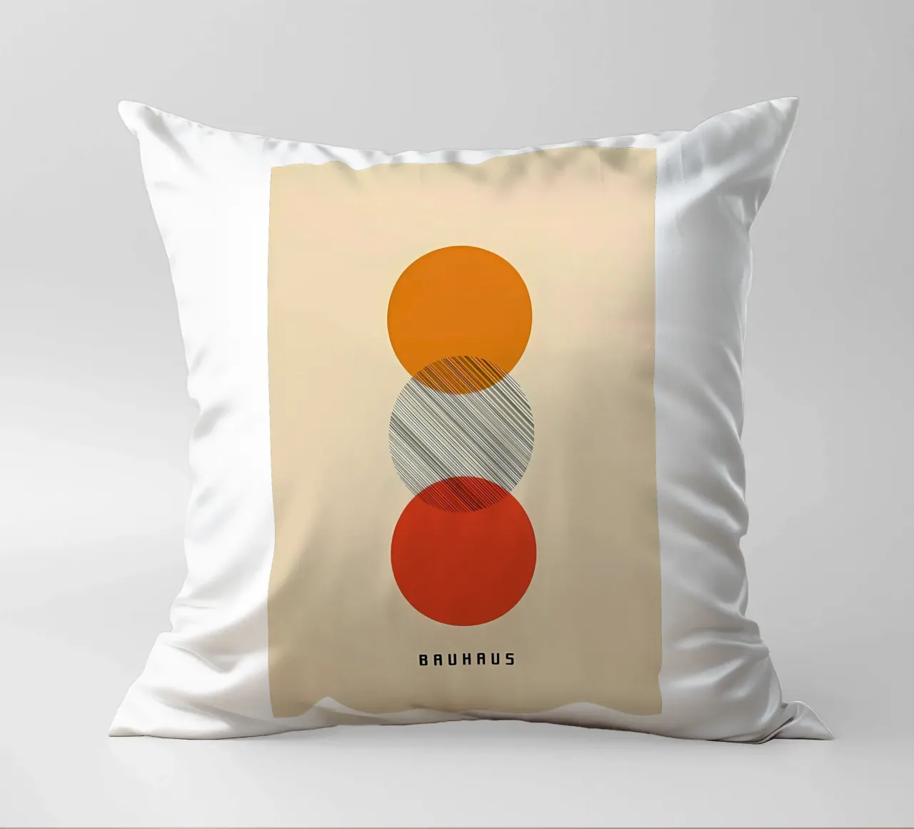 Cerchi colorati Bauhaus cuscino da Sigurd