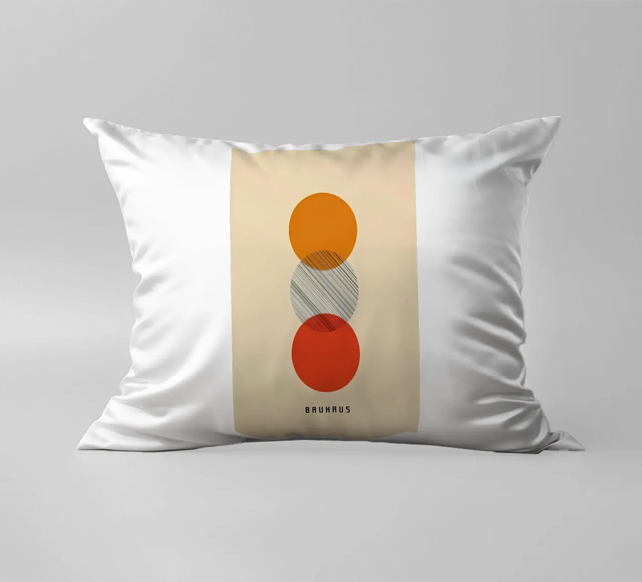Cerchi colorati Bauhaus cuscino da Sigurd