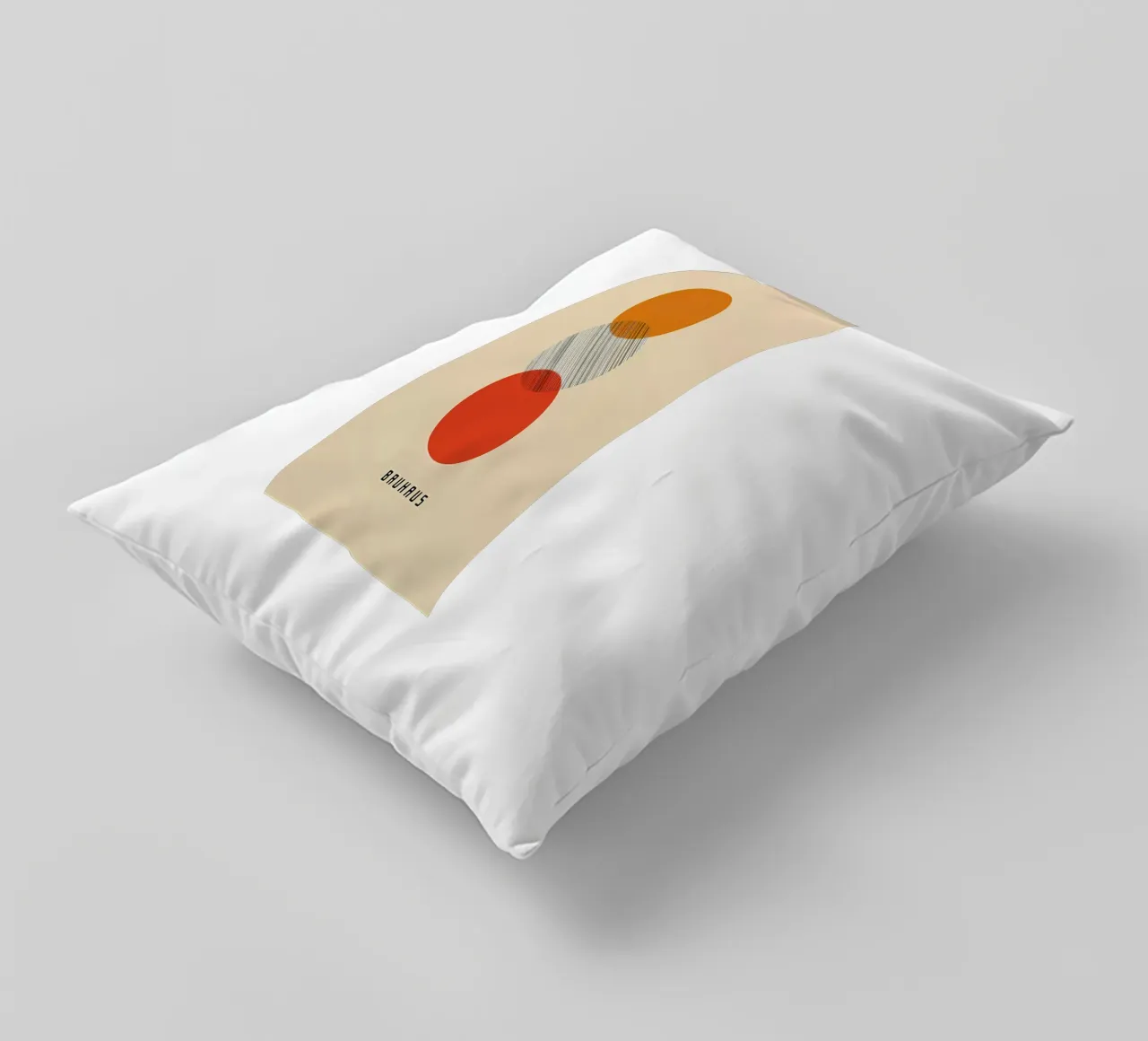 Cerchi colorati Bauhaus cuscino da Sigurd