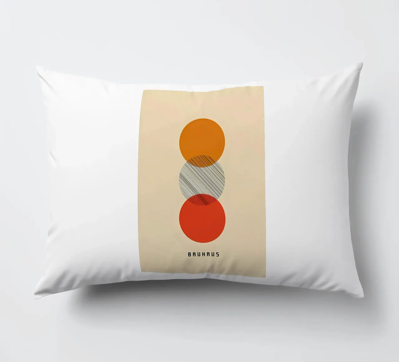 Cerchi colorati Bauhaus cuscino da Sigurd