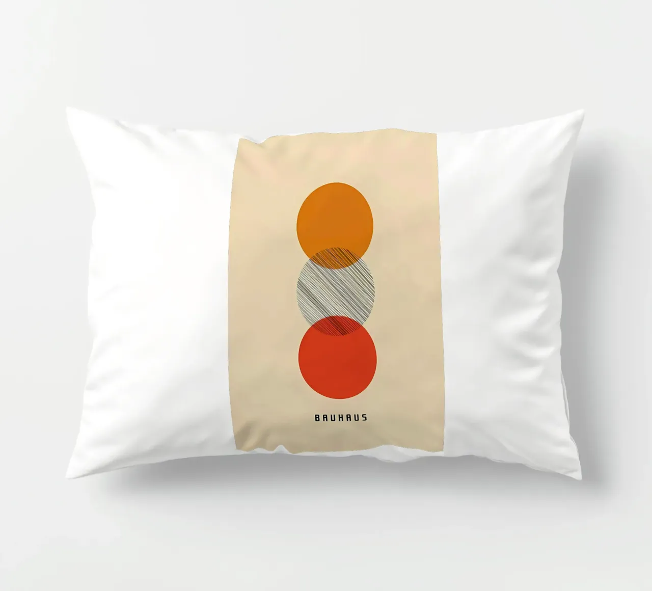 Cerchi colorati Bauhaus cuscino da Sigurd