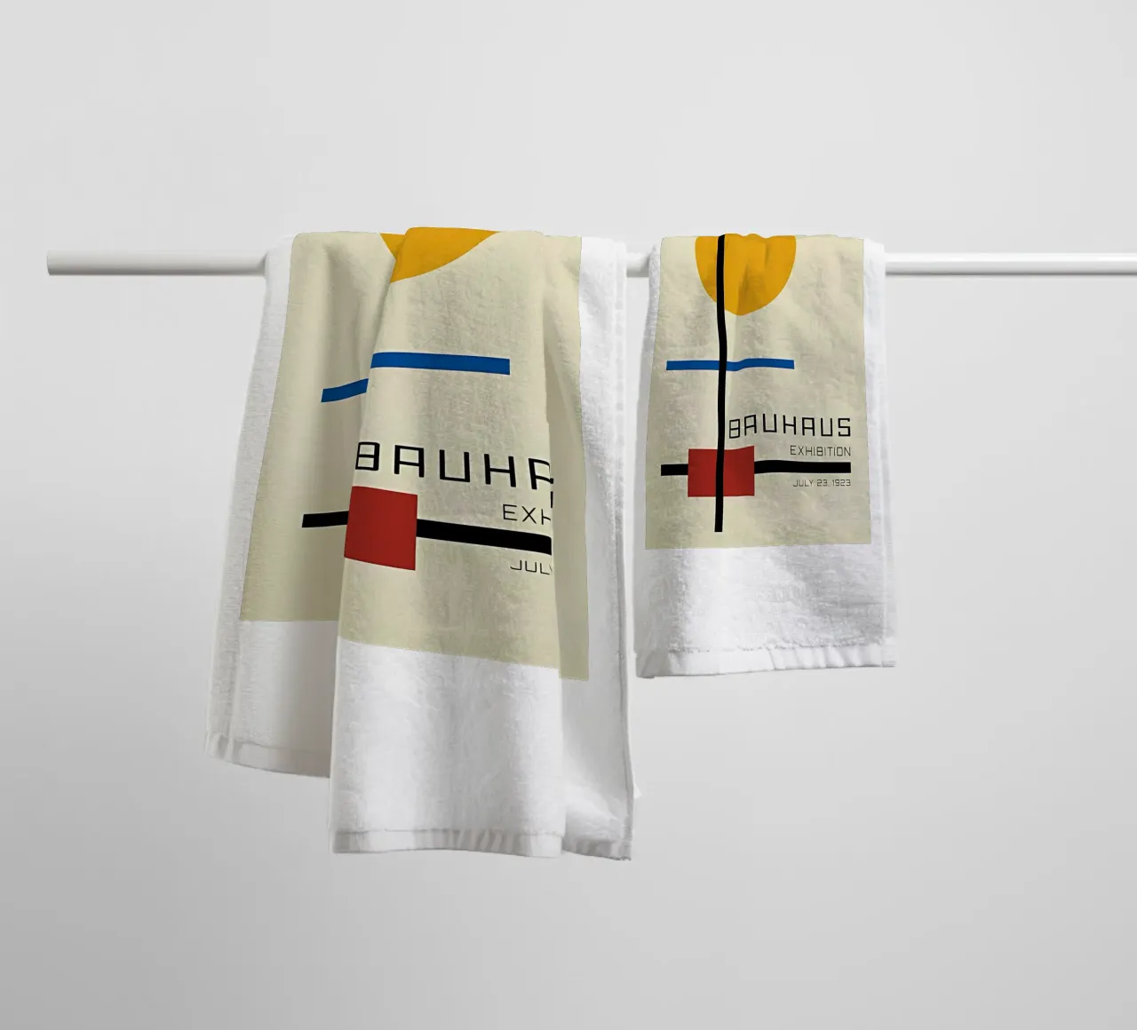 Mostra Bauhaus asciugamano da bagno da Sigurd