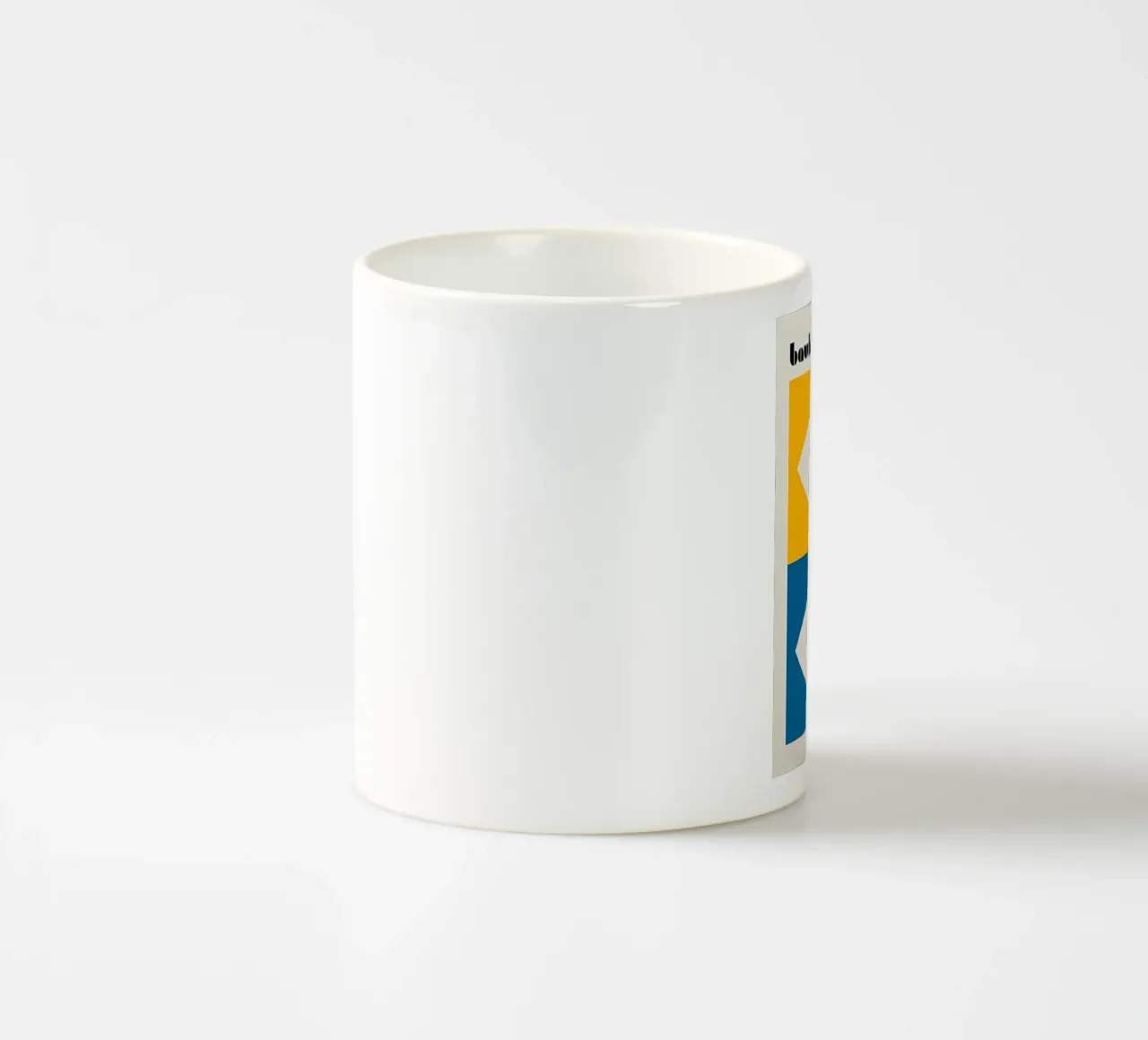 Occhi Bauhaus 1923 tazza in ceramica da Sigurd