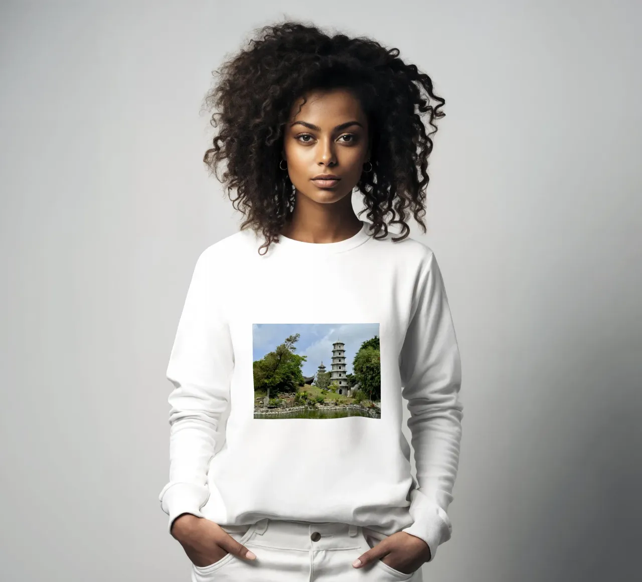 Fukushuen Garden in Naha Okinawa sweatshirt by byrieneke