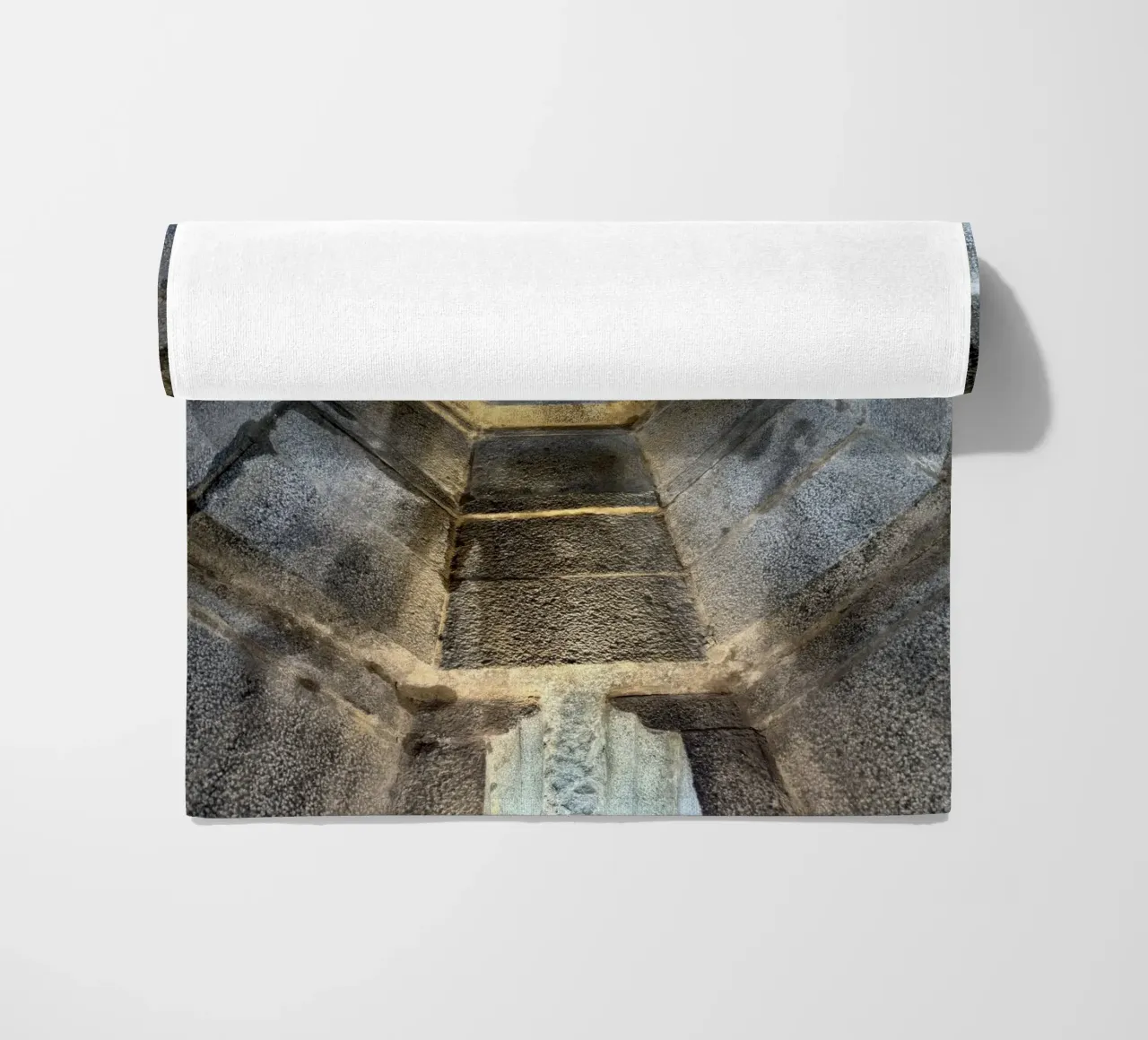 Light Through the Hexagon beach towel by byrieneke