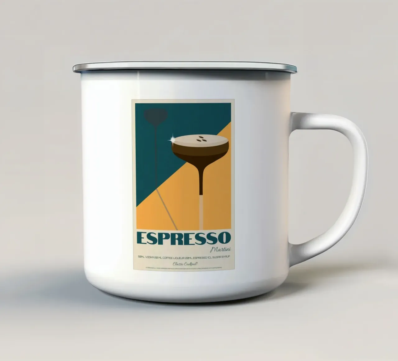 Espresso Vintage tazza in smalto da noahmiss