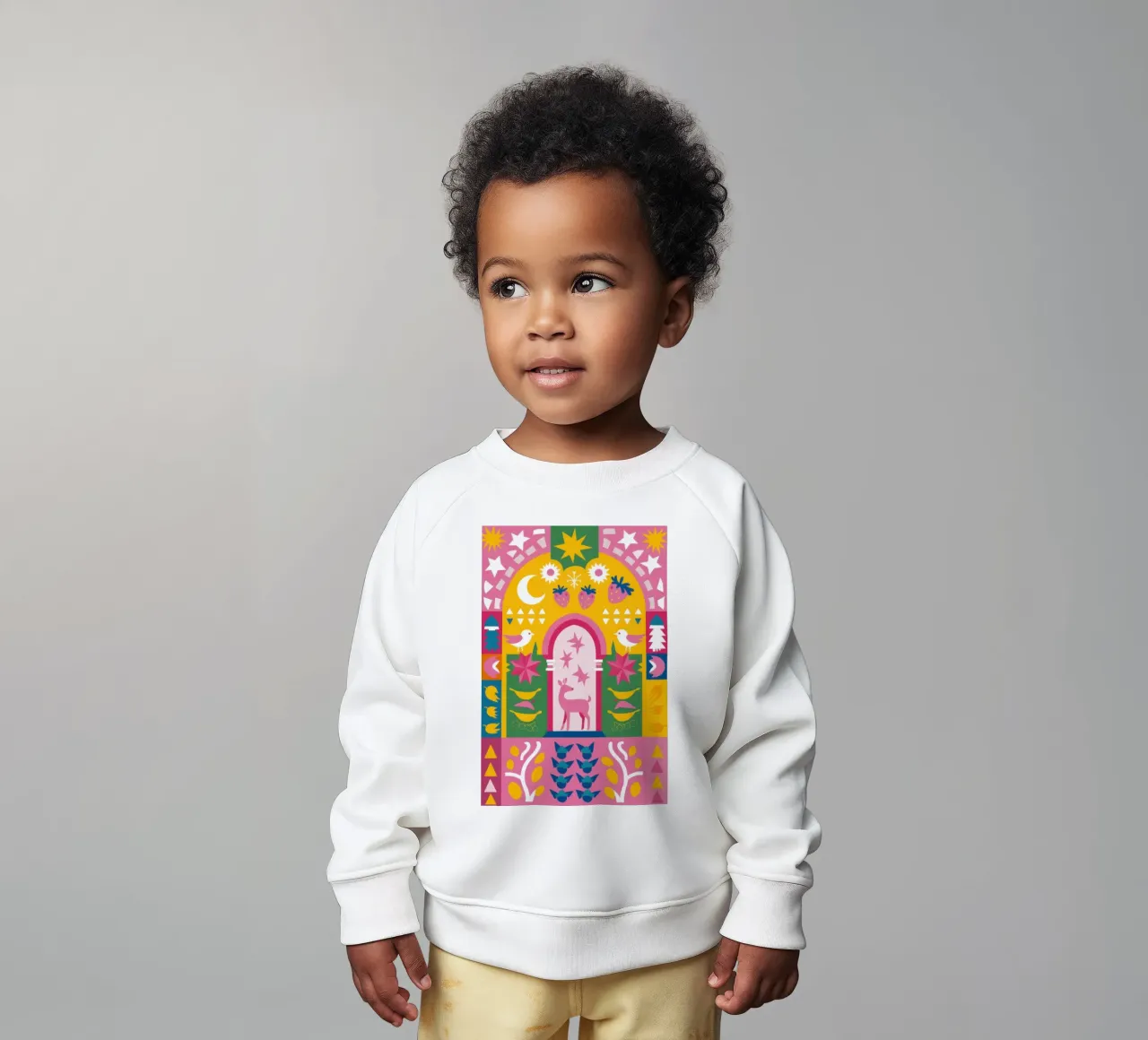 Vierge folklorique céleste sweat pour bébé de Frosh Pallete