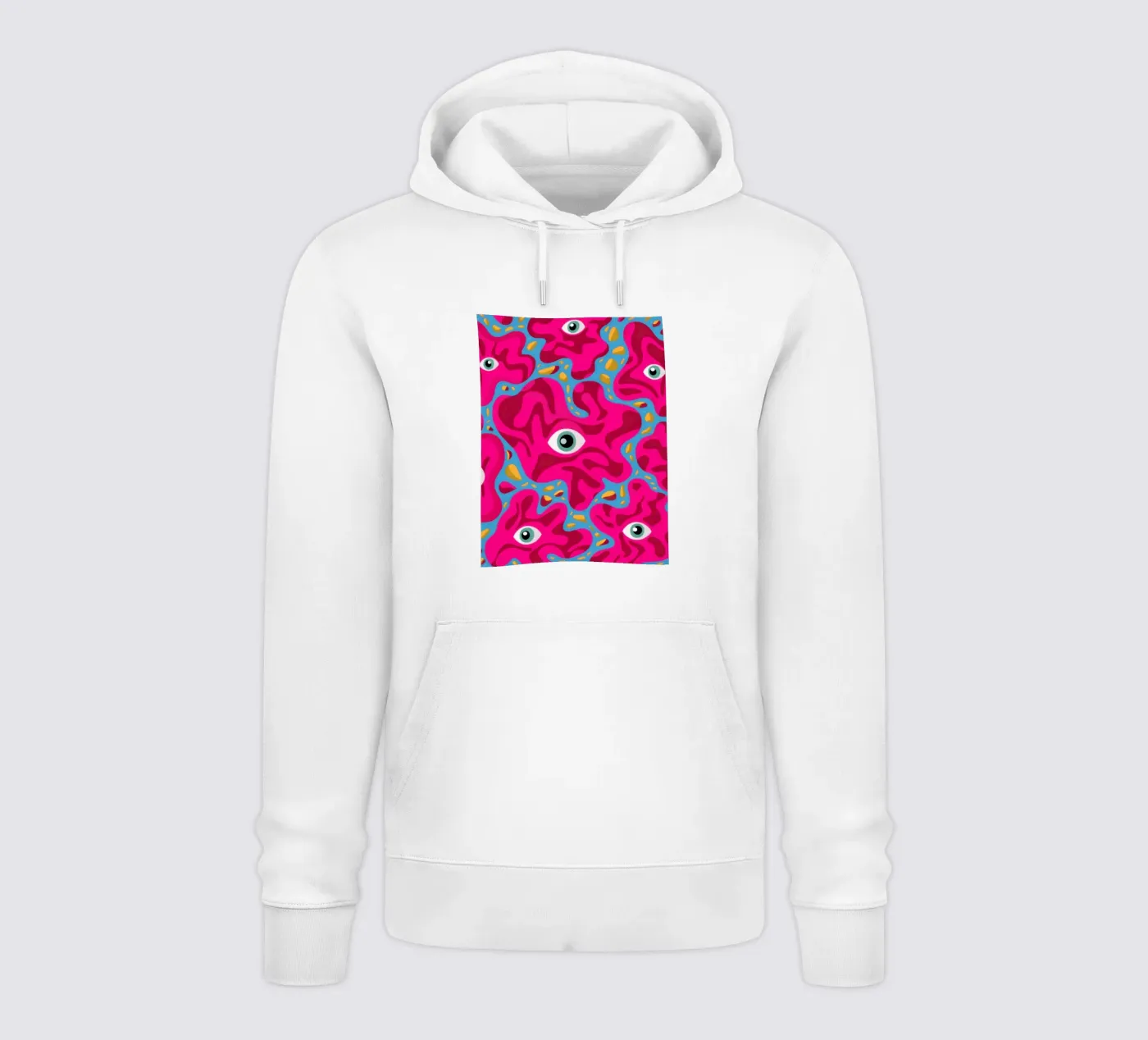 Psychedelic Eye Pattern hoodie by Thistle Bloom