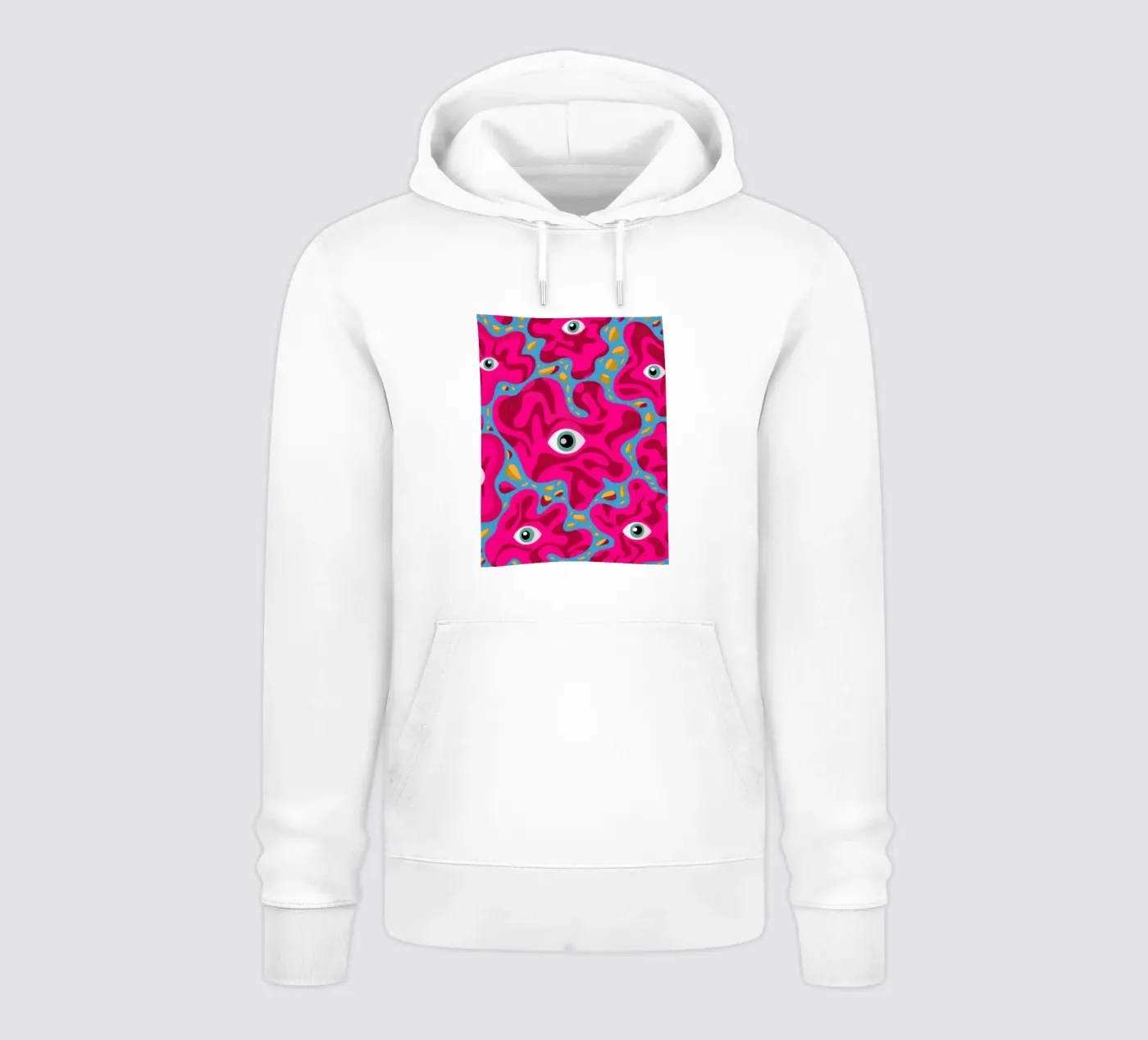 Psychedelic Eye Pattern hoodie by Thistle Bloom
