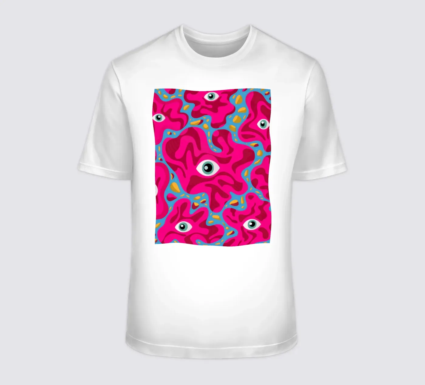 Psychedelic Eye Pattern t-shirt by Thistle Bloom