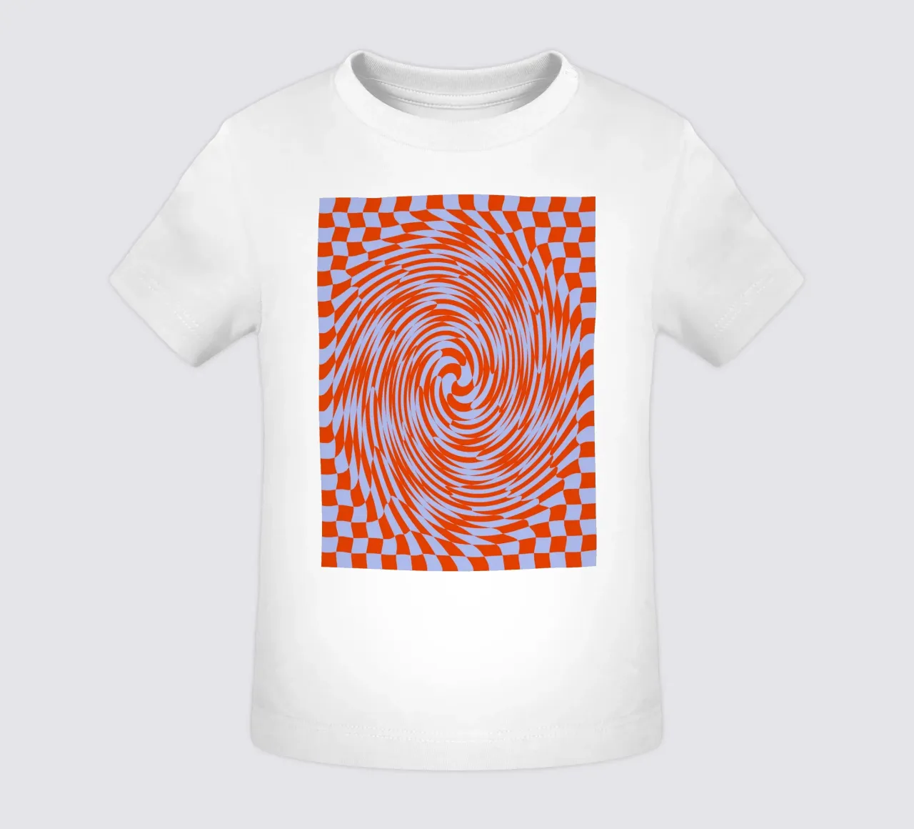 Real (Wavy Checkerboard) maglietta neonato da Galaxy Eyes