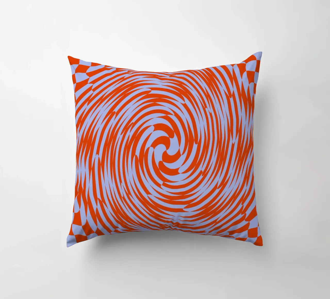 Real (Wavy Checkerboard) cuscino da Galaxy Eyes