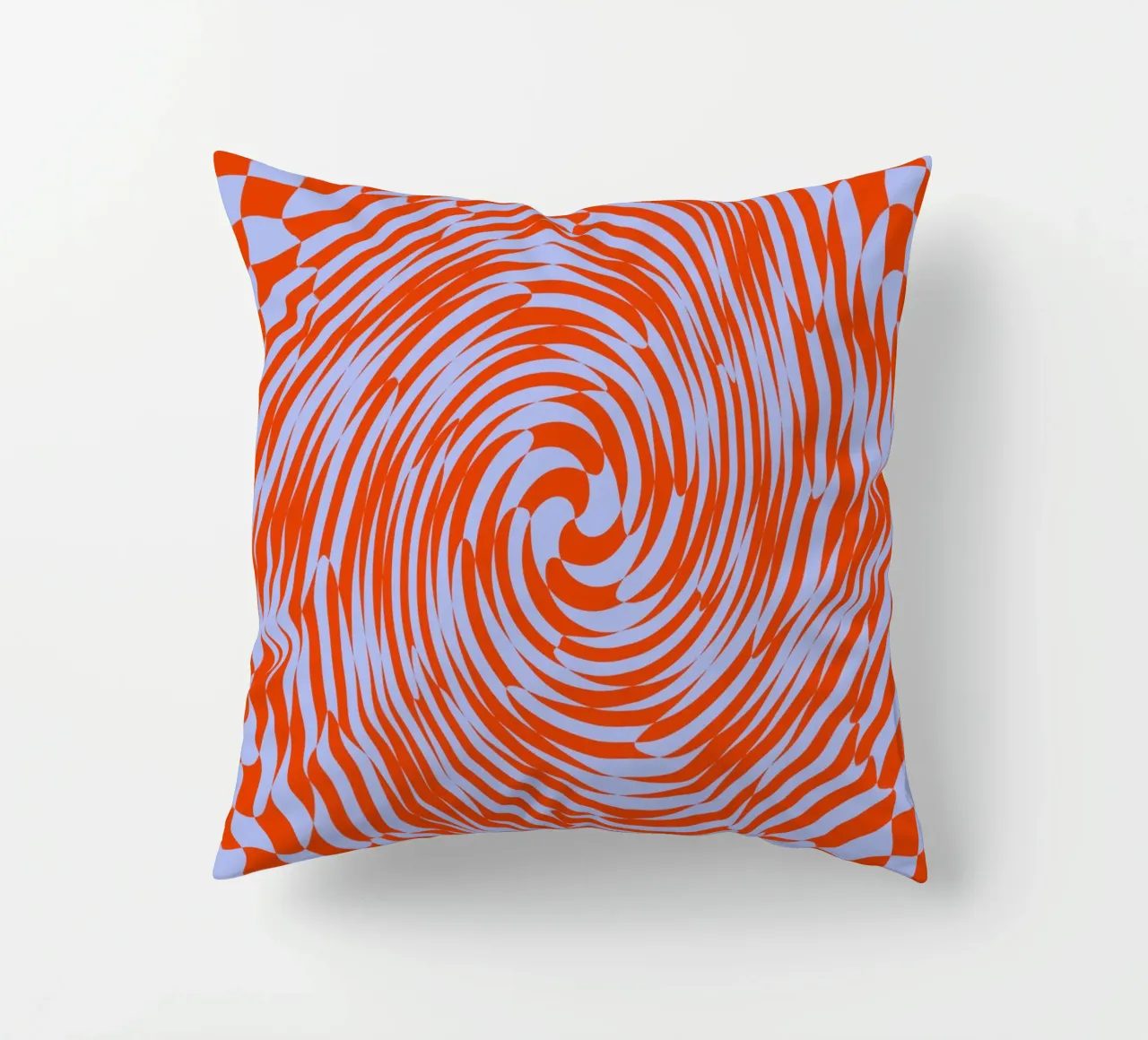 Real (Wavy Checkerboard) cuscino da Galaxy Eyes
