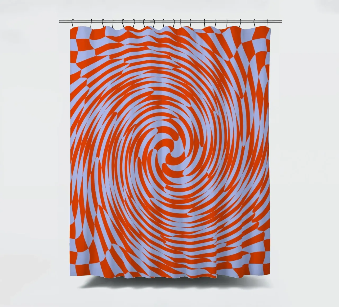 Real (Wavy Checkerboard) tenda da doccia da Galaxy Eyes