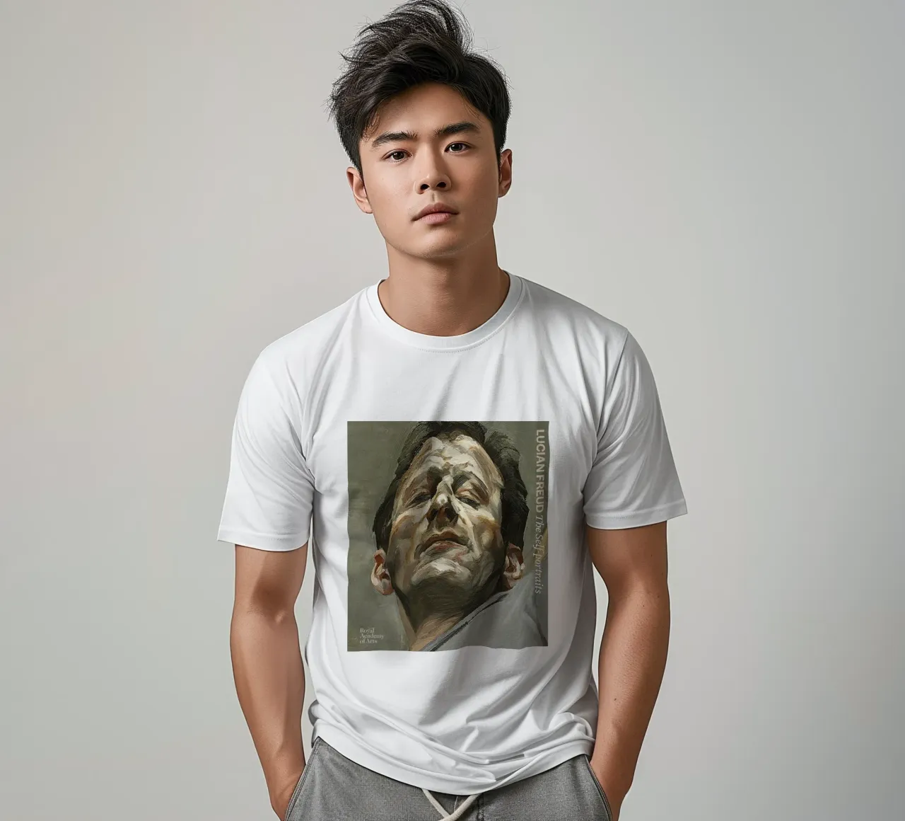 Autoritratto - Lucian Freud t-shirt da julyebayprint