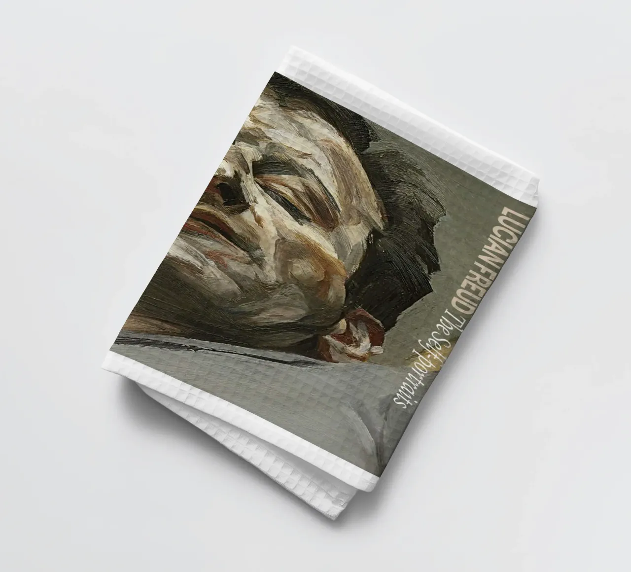 Autoritratto - Lucian Freud canovaccio da cucina da julyebayprint
