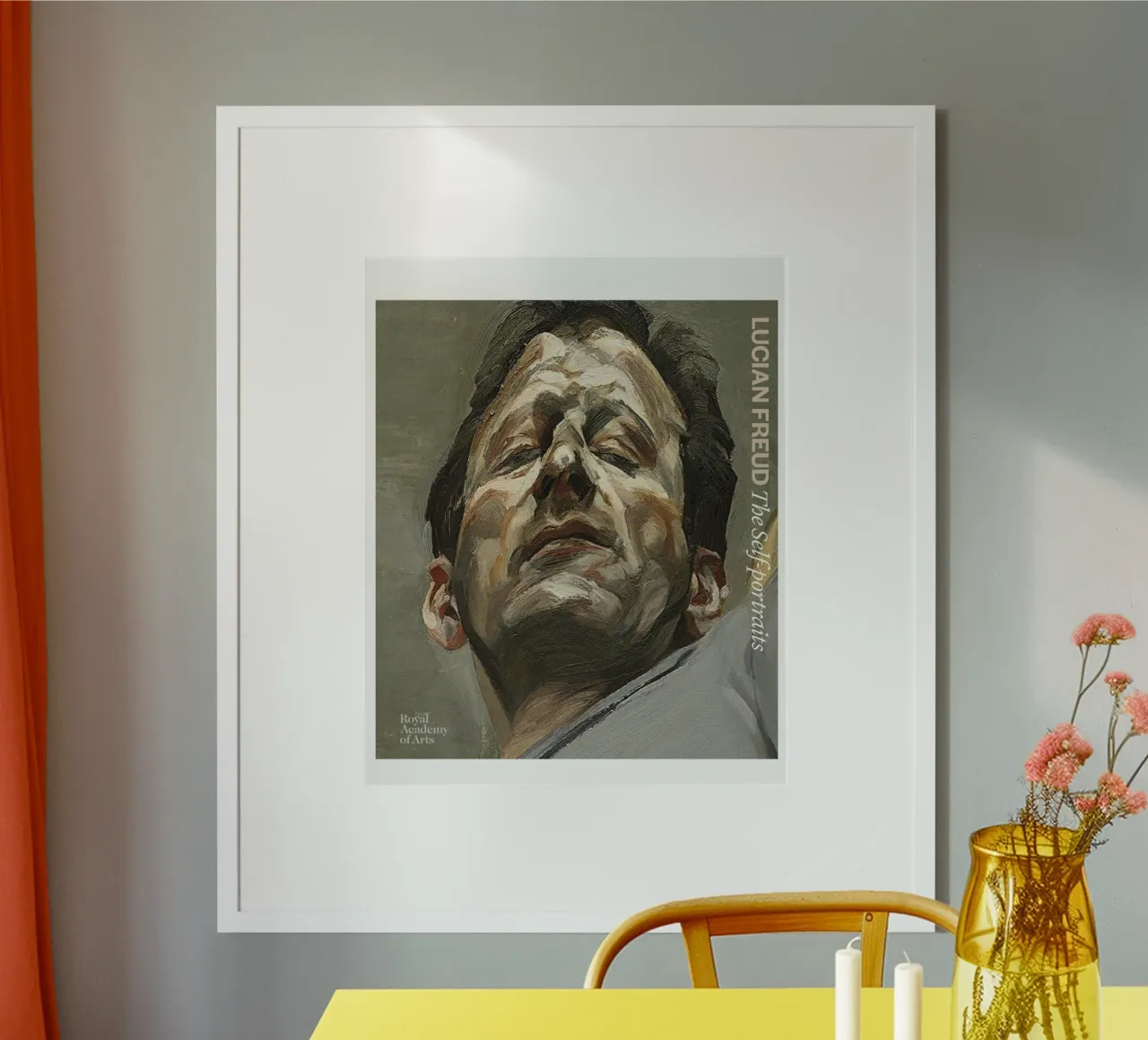 Autoritratto - Lucian Freud carta hahnemühle da julyebayprint