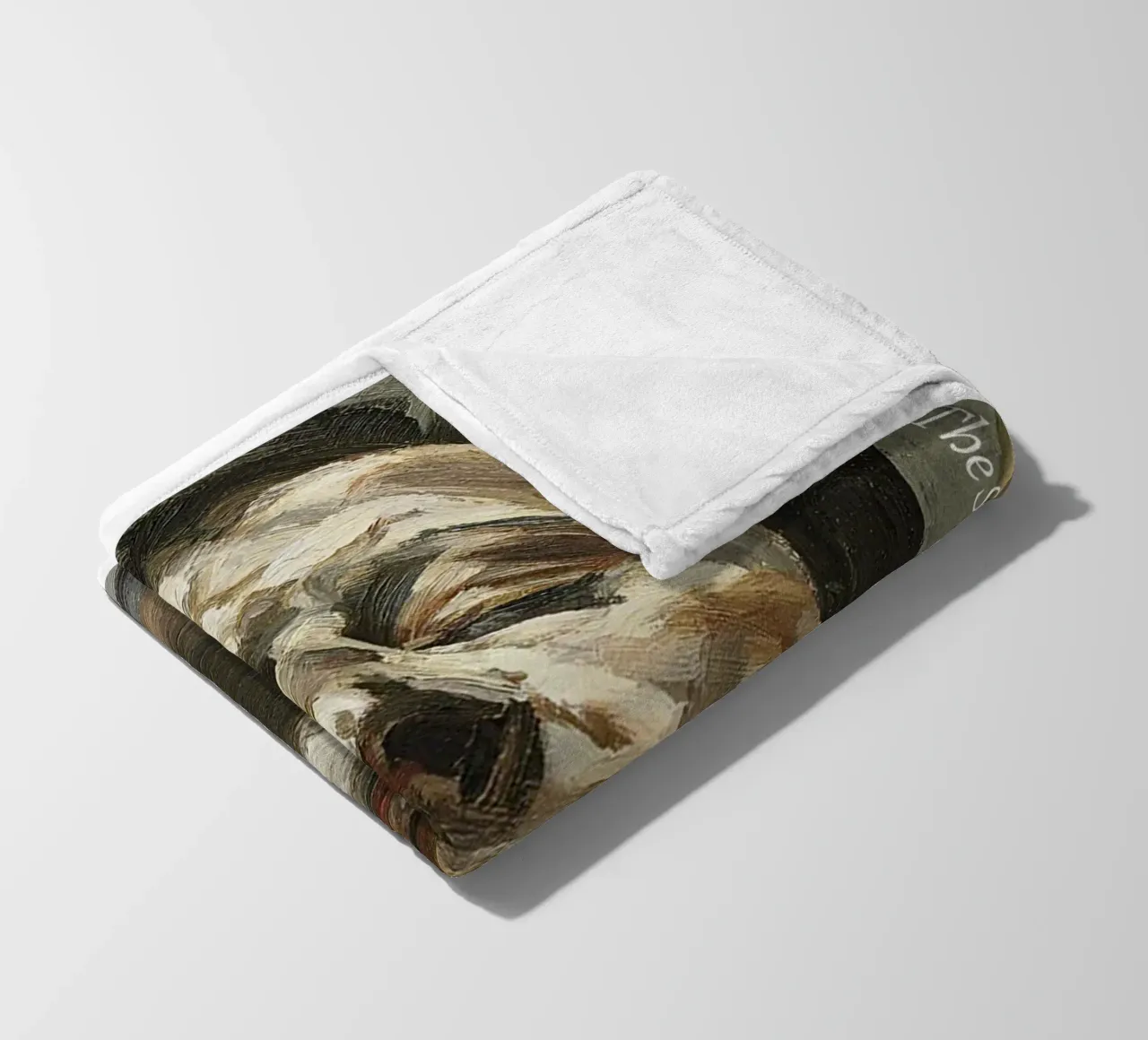 Autoritratto - Lucian Freud coperta in pile da julyebayprint
