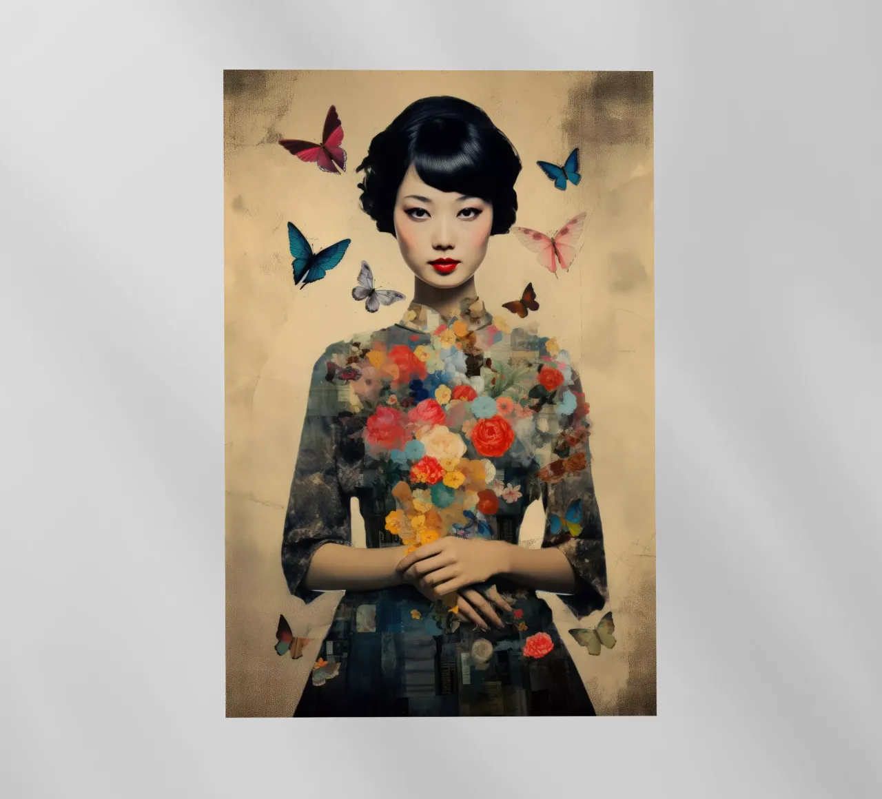 Farfalla asiatica pellicola backlit da Tameo