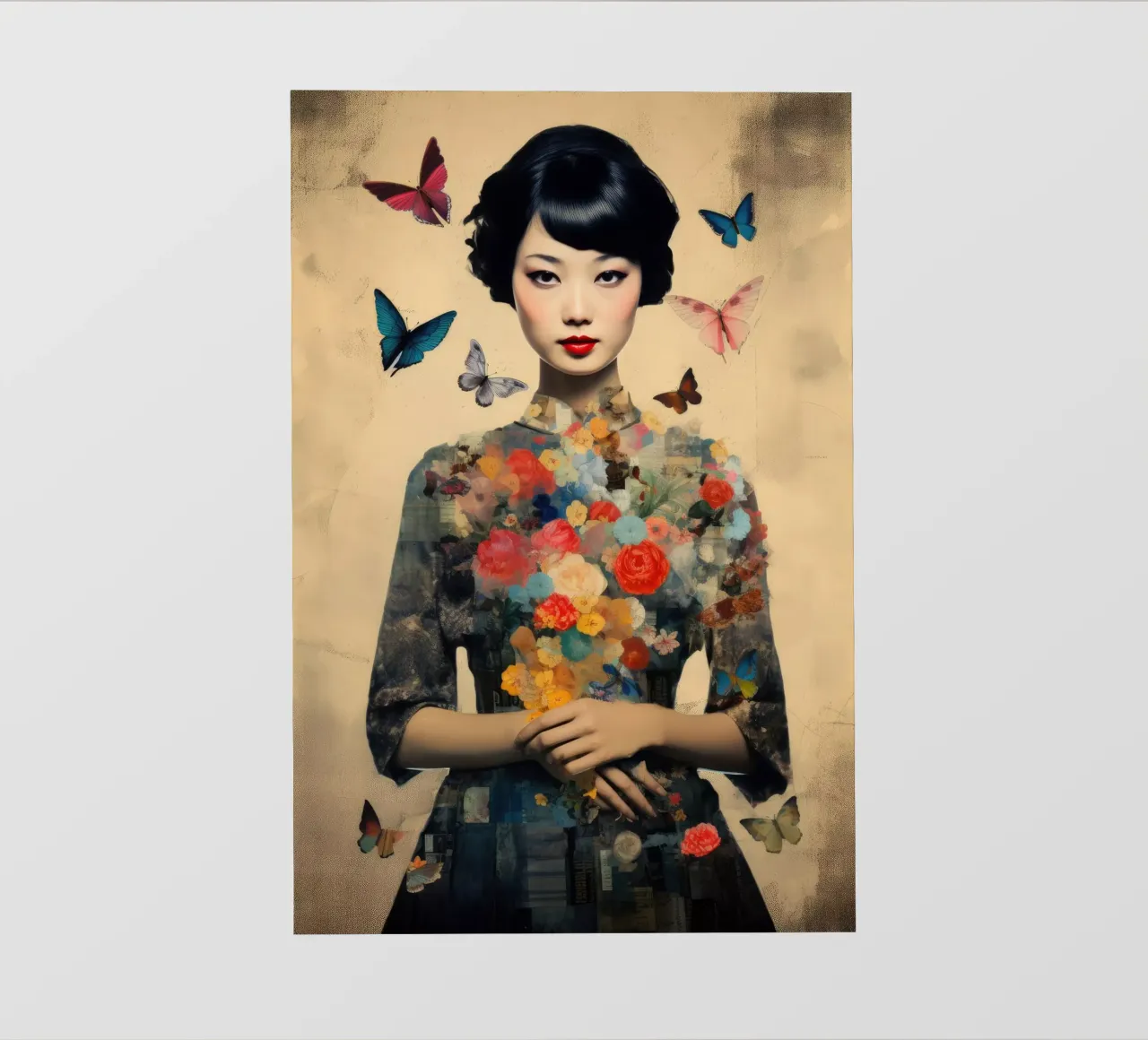 Farfalla asiatica pellicola backlit da Tameo