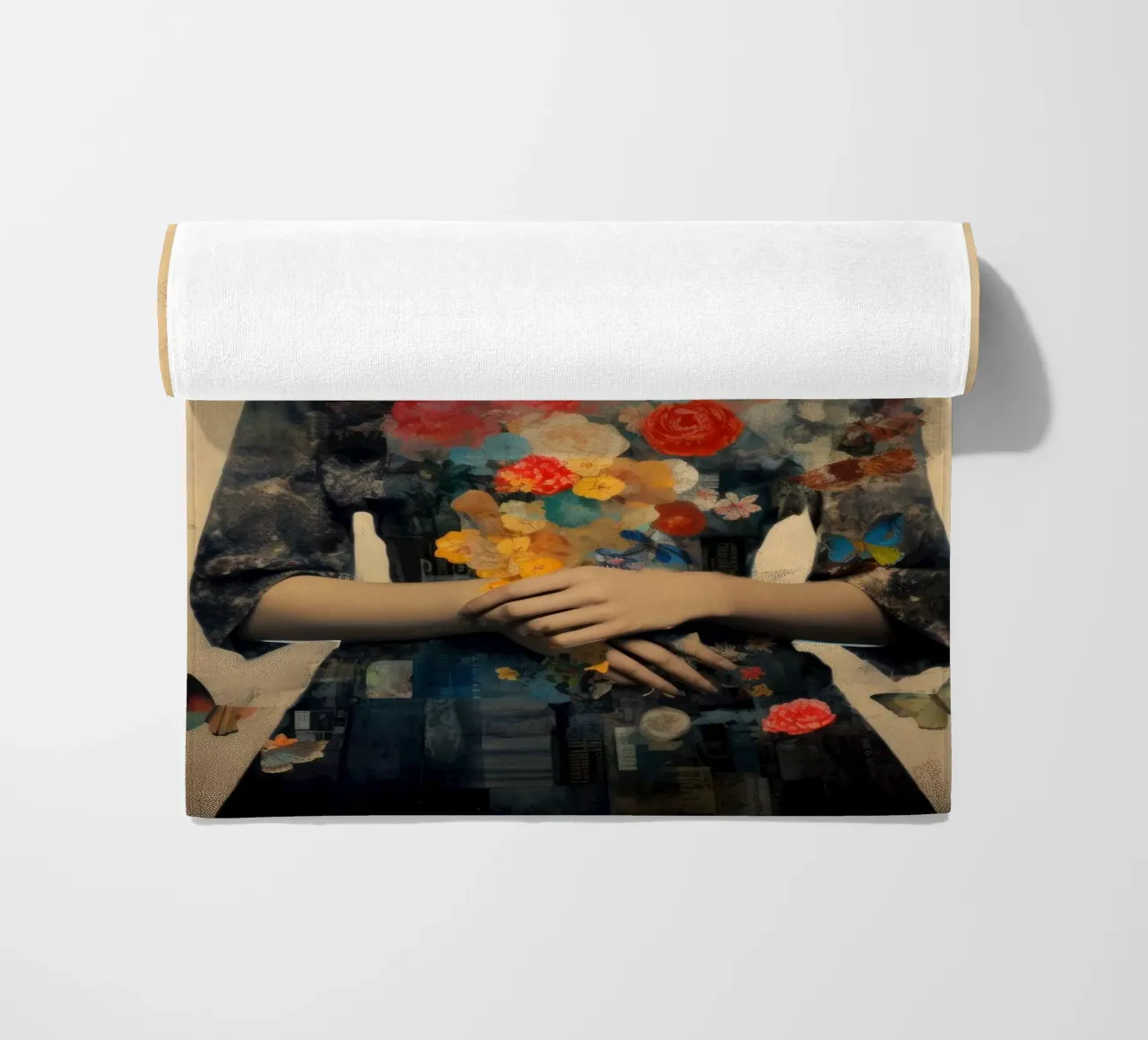 Farfalla asiatica telo mare da Tameo