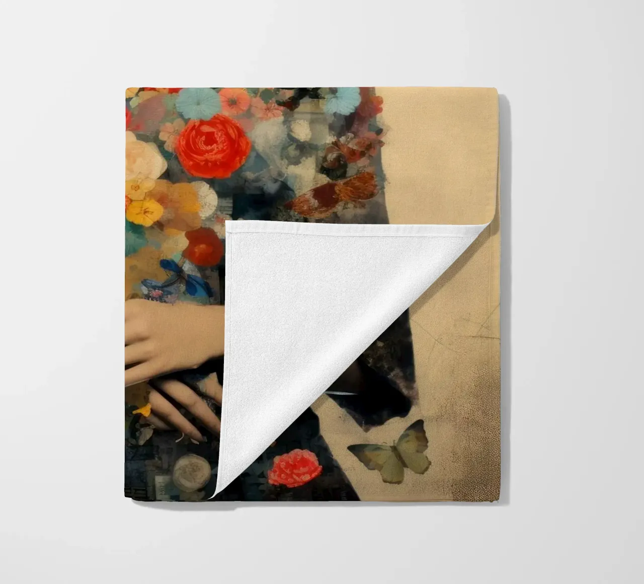 Farfalla asiatica telo mare da Tameo